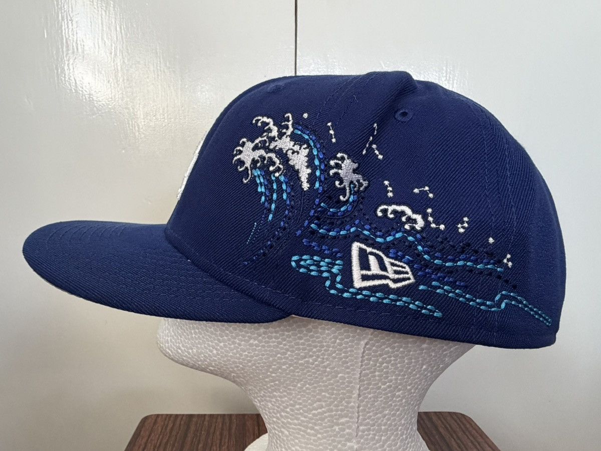 New Era NEW ERA 59FIFTY LOS ANGELES DODGERS CAP HAT MLB TONAL WAVE 8 Size ONE SIZE - 5 Thumbnail