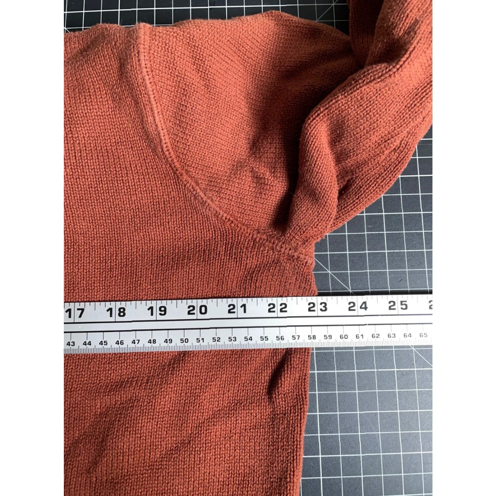 Eddie Bauer VINTAGE Eddie Bauer Sweater Mens Large Burnt Orange 1/4 Zip Chunky Cotton Knit Size US L / EU 52-54 / 3 - 5 Thumbnail