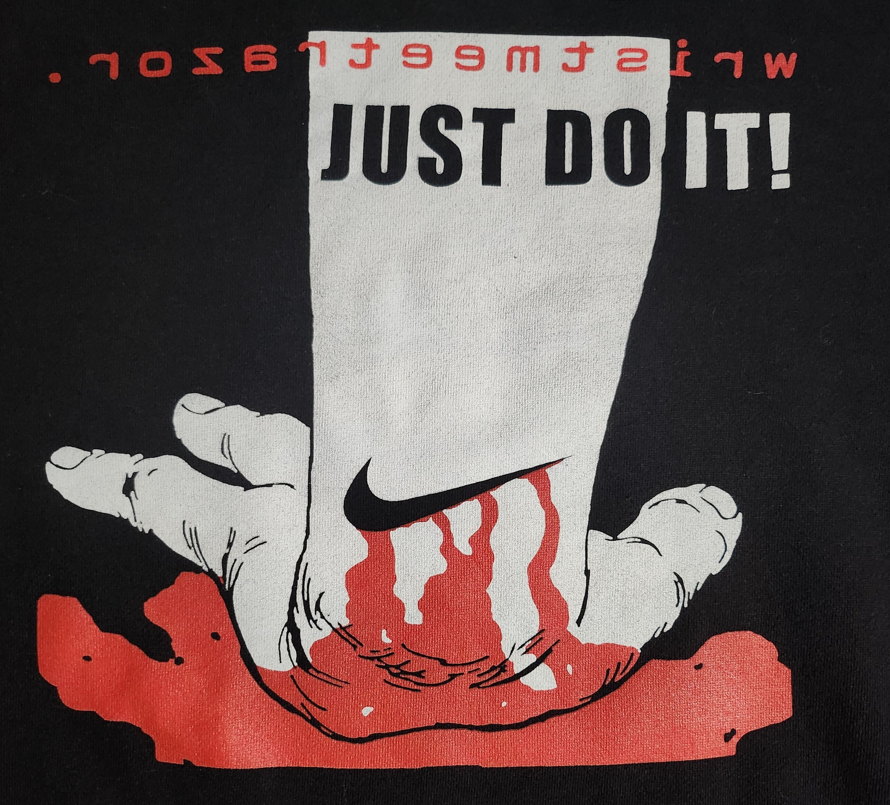 Band Tees wristmeetrazor Just Do It! Usurp Synapse Rip Hoodie Size US XL / EU 56 / 4 - 2 Thumbnail