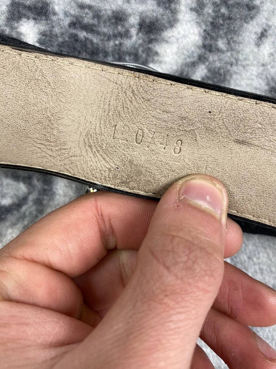 Dolce & Gabbana Vintage Dolce Gabbana Leather Belt Monogram Big Logo Size ONE SIZE - 10 Thumbnail