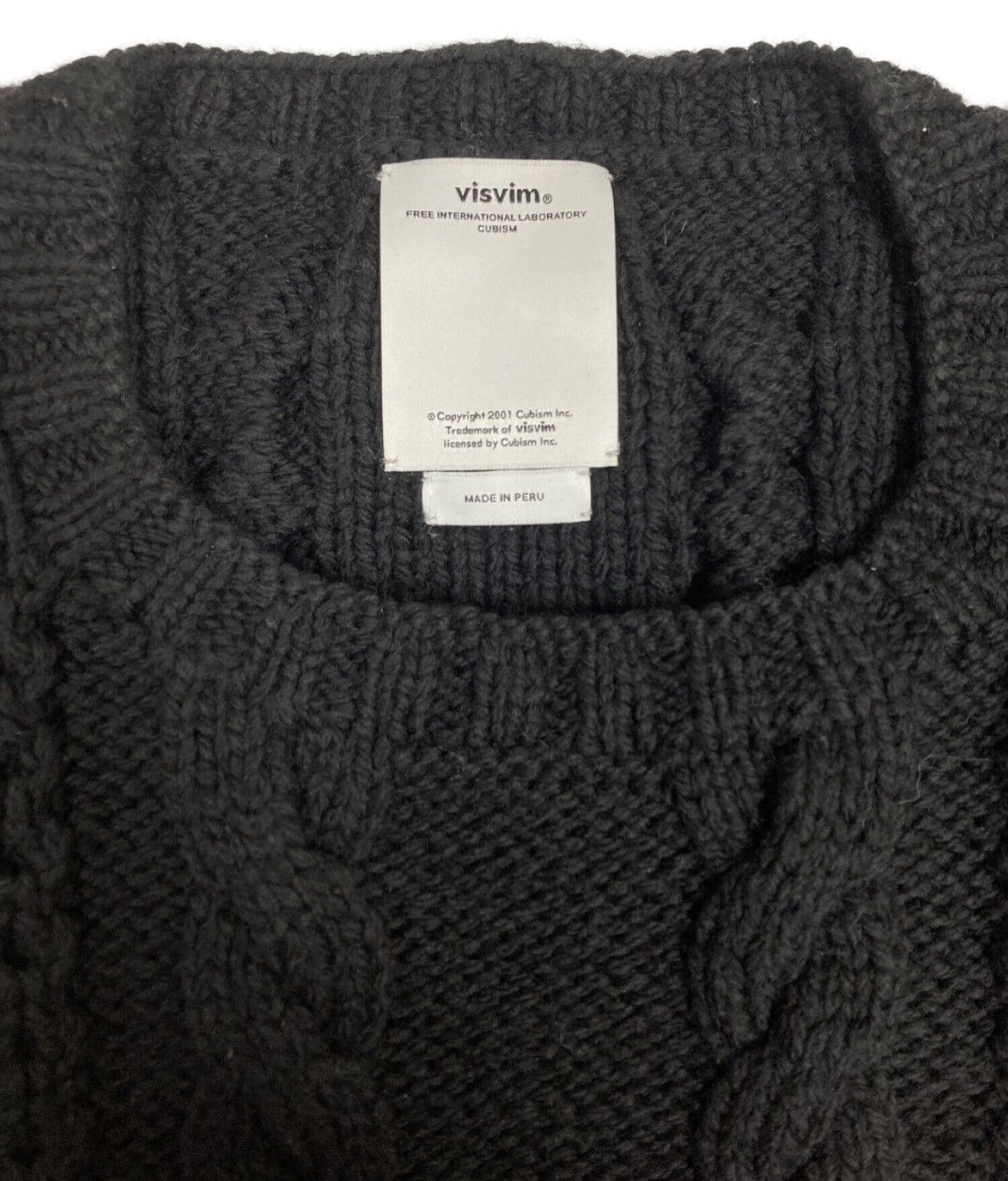 Visvim Visvim 17AW HIGHLAND CREWNECK JUMBO KNIT SWEATER cable Size US XXL / EU 58 / 5 - 3 Thumbnail