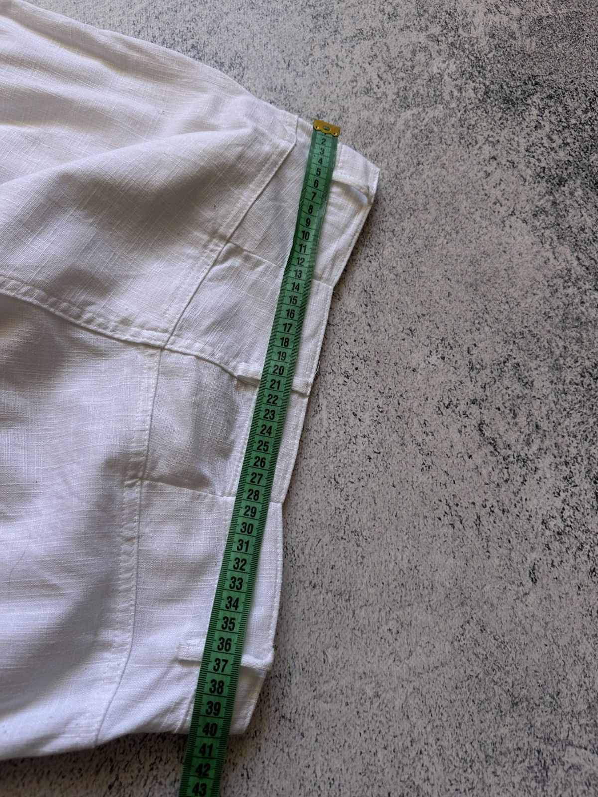 Other Rare! Vintage Dolce & Gabbana Multilogo Linen Pants Y2K Sexy Size 34" / US 12 / IT 48 - 12 Thumbnail
