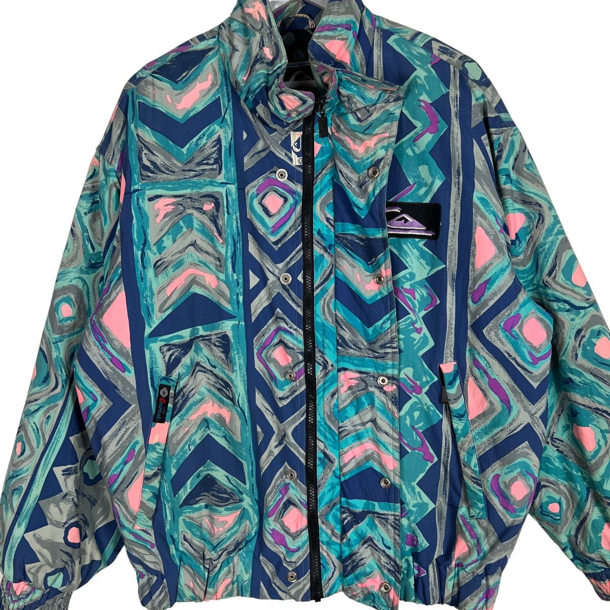 Quiksilver Vintage Quiksilver Bomber Jacket Size US M / EU 48-50 / 2 - 13 Thumbnail