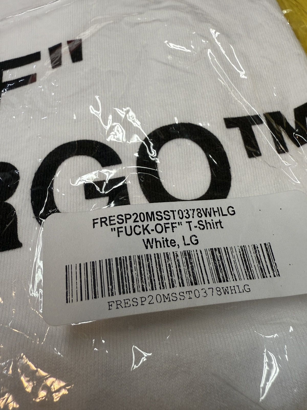 Freshjive “Fuck Off” tee WTFIRGO 2019 Size US L / EU 52-54 / 3 - 2 Thumbnail