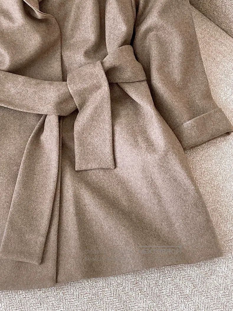 Brunello Cucinelli Brunello Cucinelli Beaded Cashmere Bathrobe Coat, Mid-Leng Size XS / US 0-2 / IT 36-38 - 4 Thumbnail