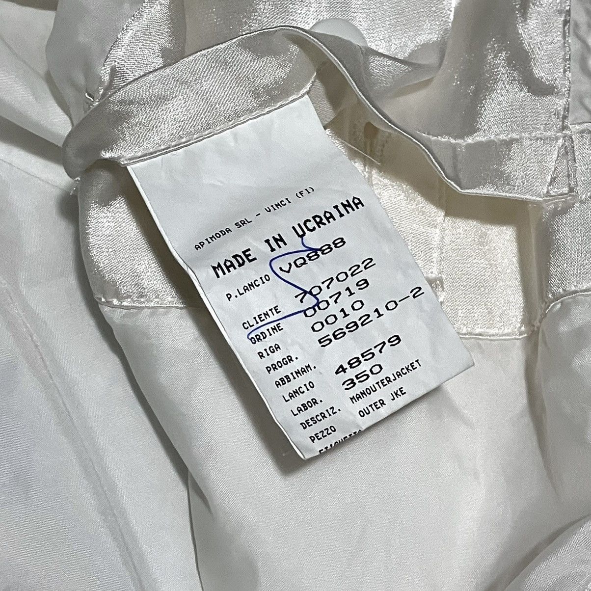 Emporio Armani Archive EMPORIO ARMANI Iridescent Silk/Rayon Manouter Jacket Size US M / EU 48-50 / 2 - 16 Thumbnail