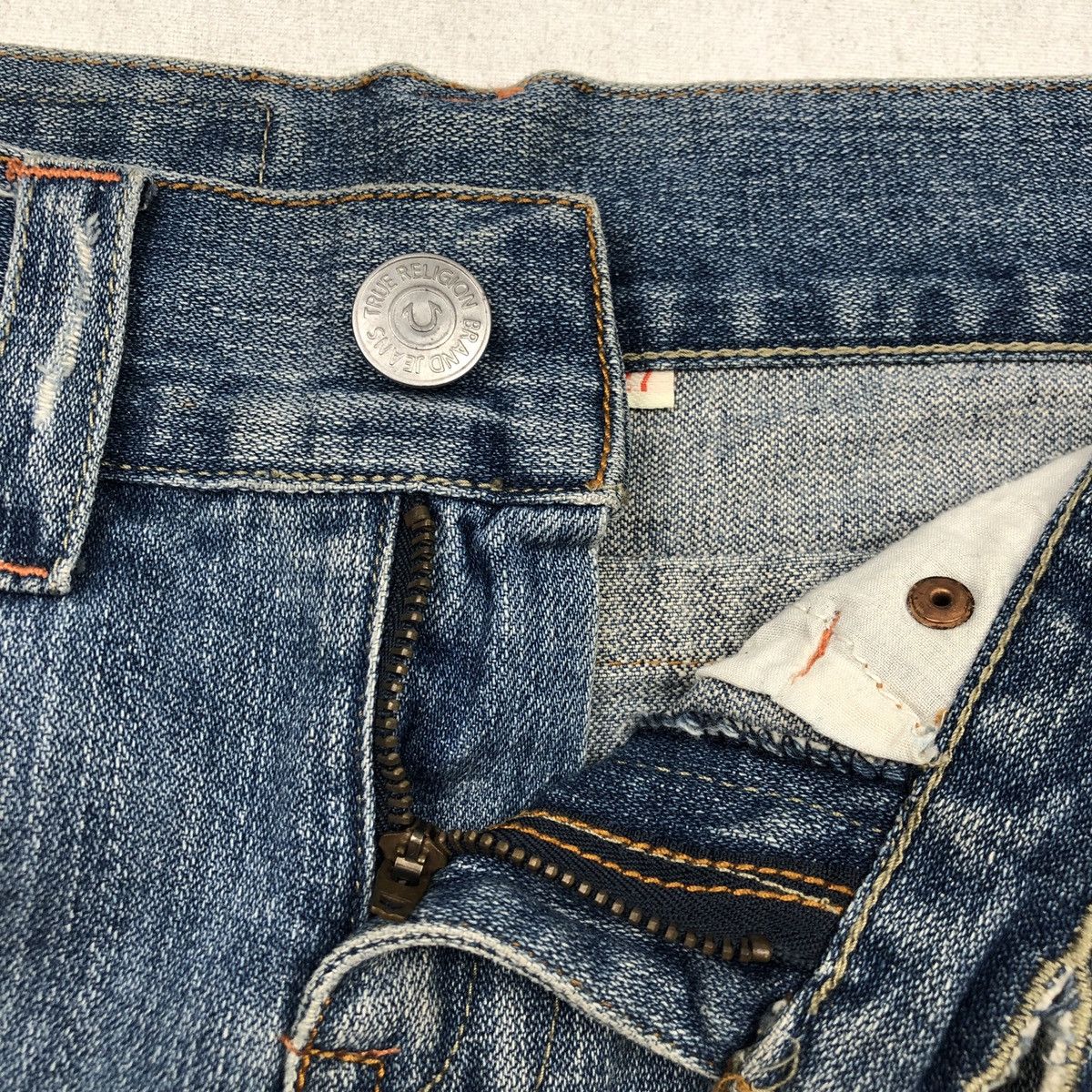True Religion True Religion Denim Mini Skirt Size 30" / US 8 / IT 44 - 5 Thumbnail