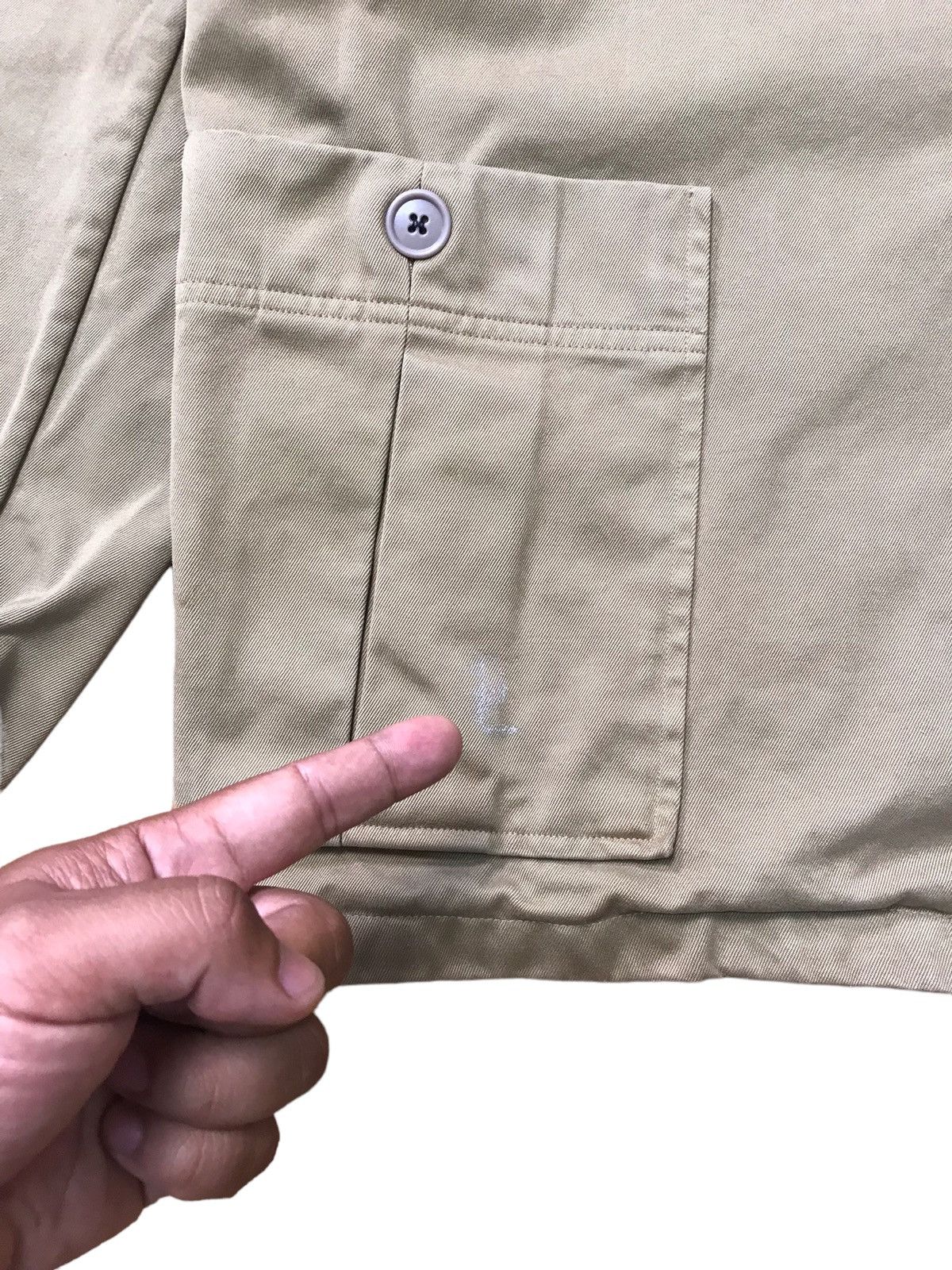 Jil Sander × Raf Simons Jil Sander Chambray 4 Pocket Lapel Work Jacket Size US L / EU 52-54 / 3 - 4 Thumbnail