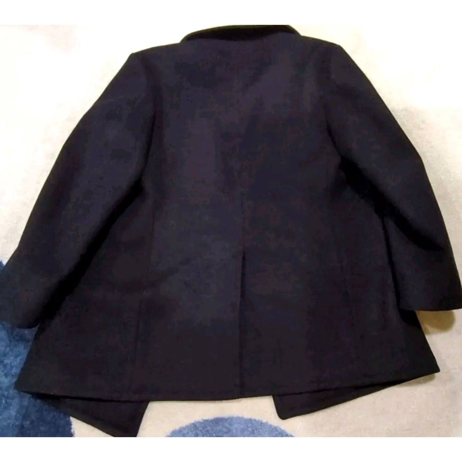 Vintage VINTAGE United States Navy Peacoat Jacket Wool Dark Blue Button Size 38R Mens Size US XXS / EU 40 - 5 Thumbnail