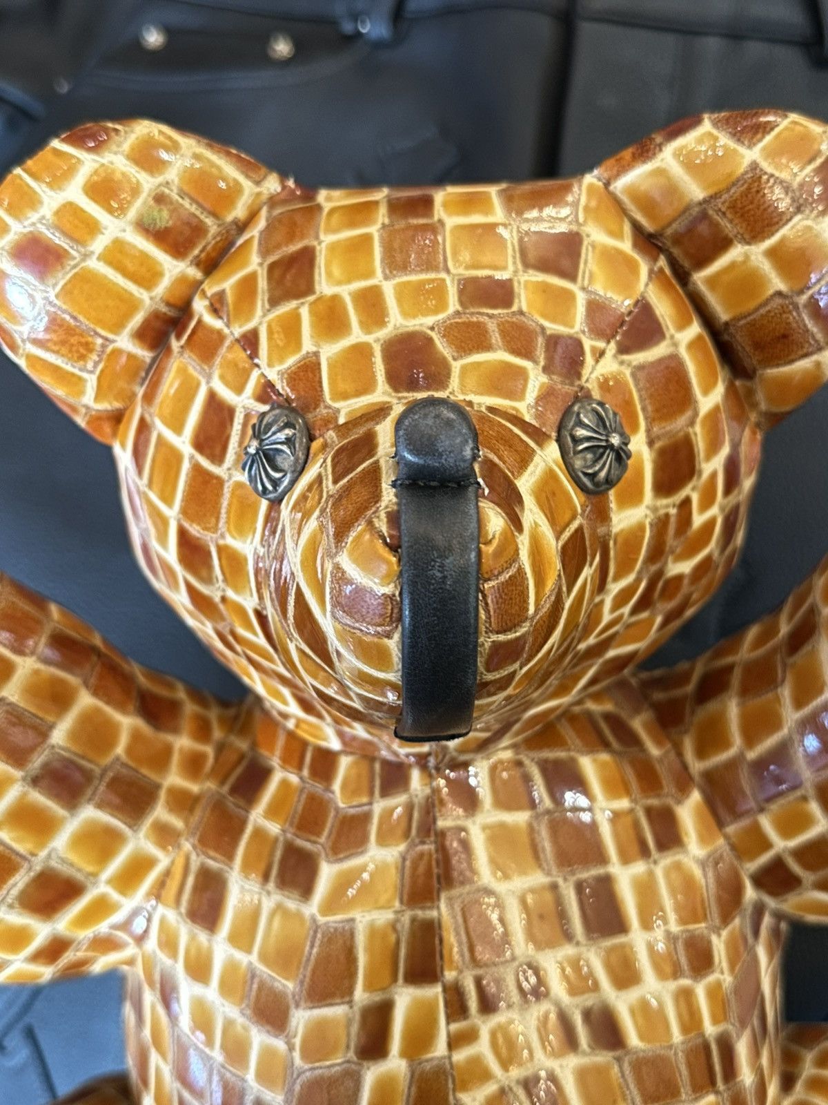 Chrome Hearts CHROME HEARTS LEATHER STUDDED BEAR Size ONE SIZE - 6 Thumbnail