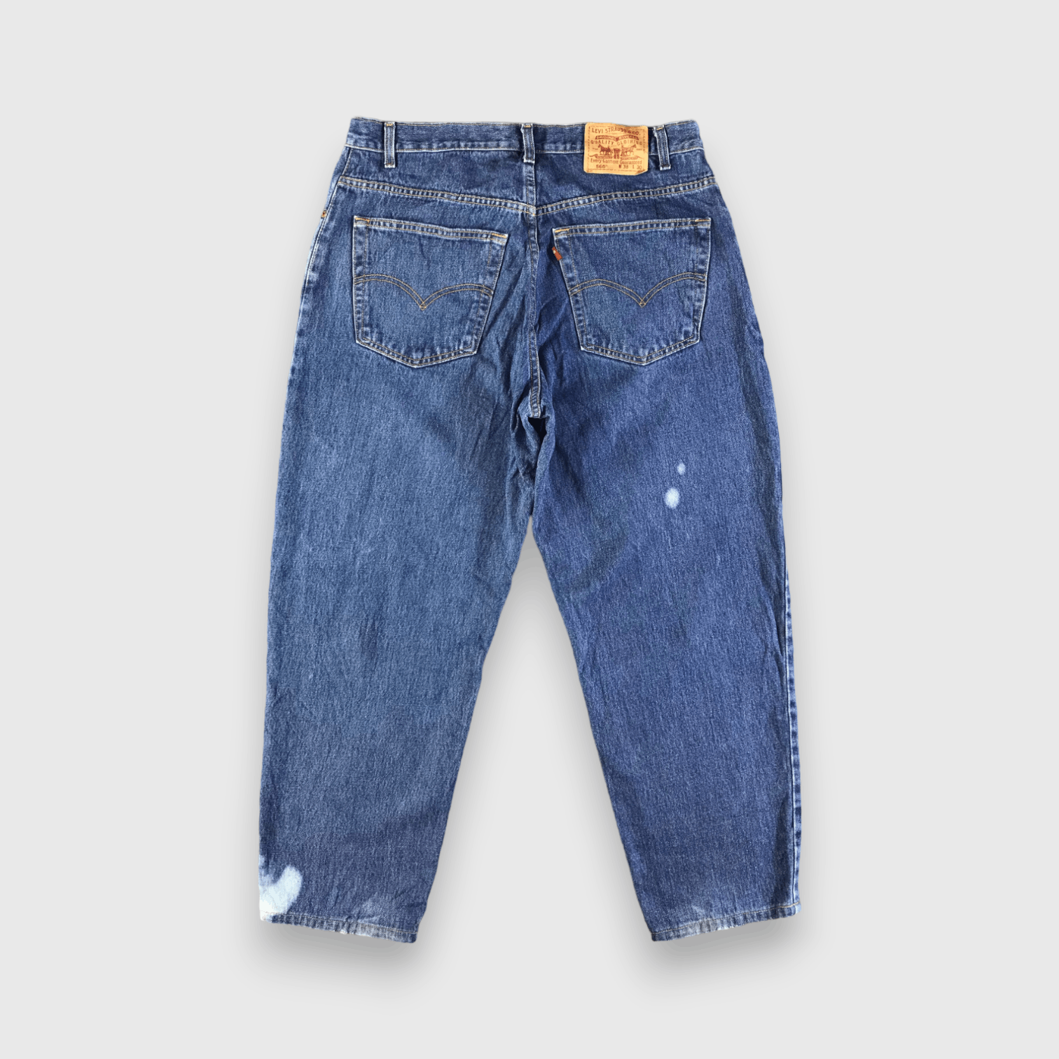 Levi's × Vintage 90s Vintage Blue Wash Levis 560 Jeans-J4482 Size US 36 / EU 52 - 2 Thumbnail