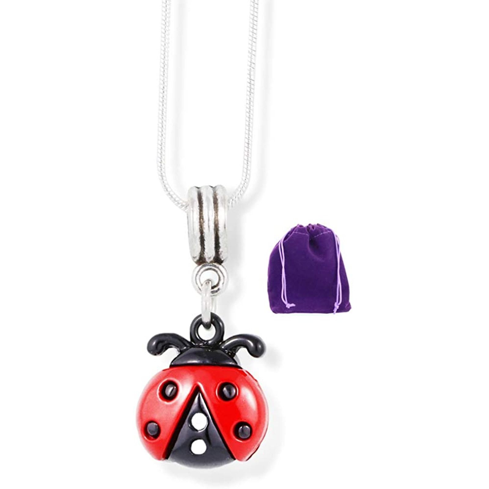 & Other Stories Ladybug Necklace - Ladybug Jewelry or Lady Bug Pendant Size ONE SIZE - 1 Thumbnail