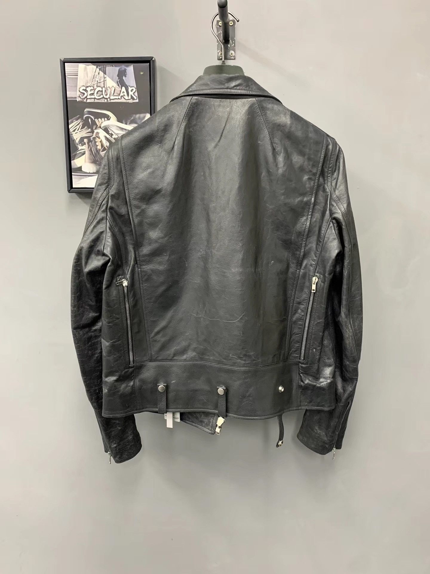 Rick Owens Rick Owens 25SS Leather Jacket K34 Size US M / EU 48-50 / 2 - 2 Thumbnail