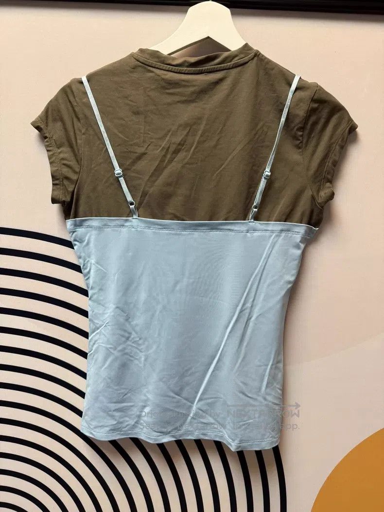 Acne Studios Acne Studios Lace Contrasting Two-Piece Short Sleeve T-Shi Size S / US 4 / IT 40 - 2 Thumbnail