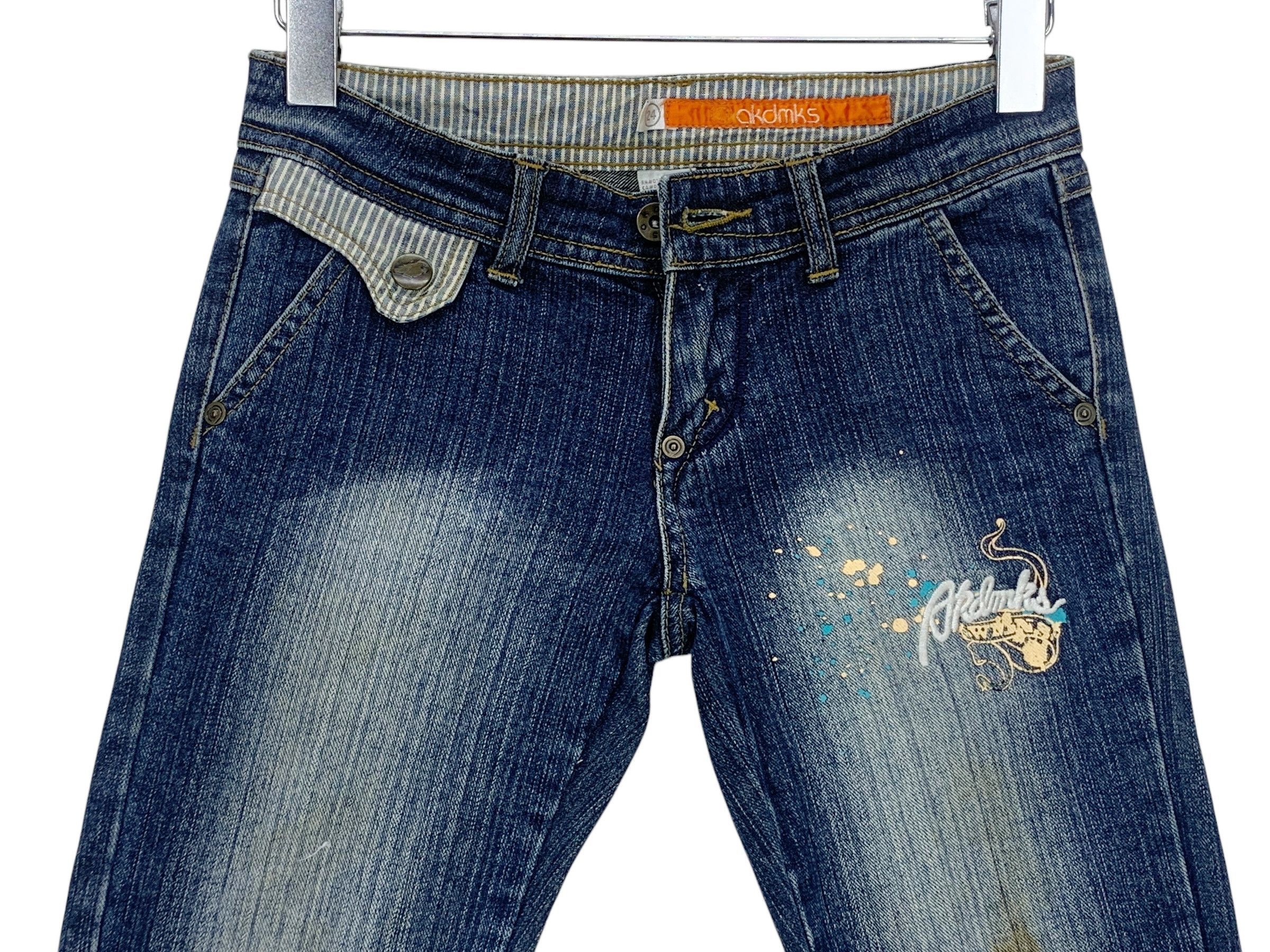 Akademiks Akademiks Denim Jeans Low Rise Skateboards Jeans Size 24" / US 00 / IT 34 - 3 Thumbnail