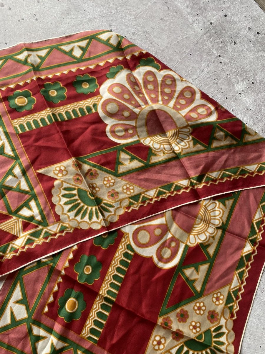 TED LAPIDUS Vintage Ted Lapidus Paris Silk Scarf Made in France Nova Size ONE SIZE - 6 Thumbnail