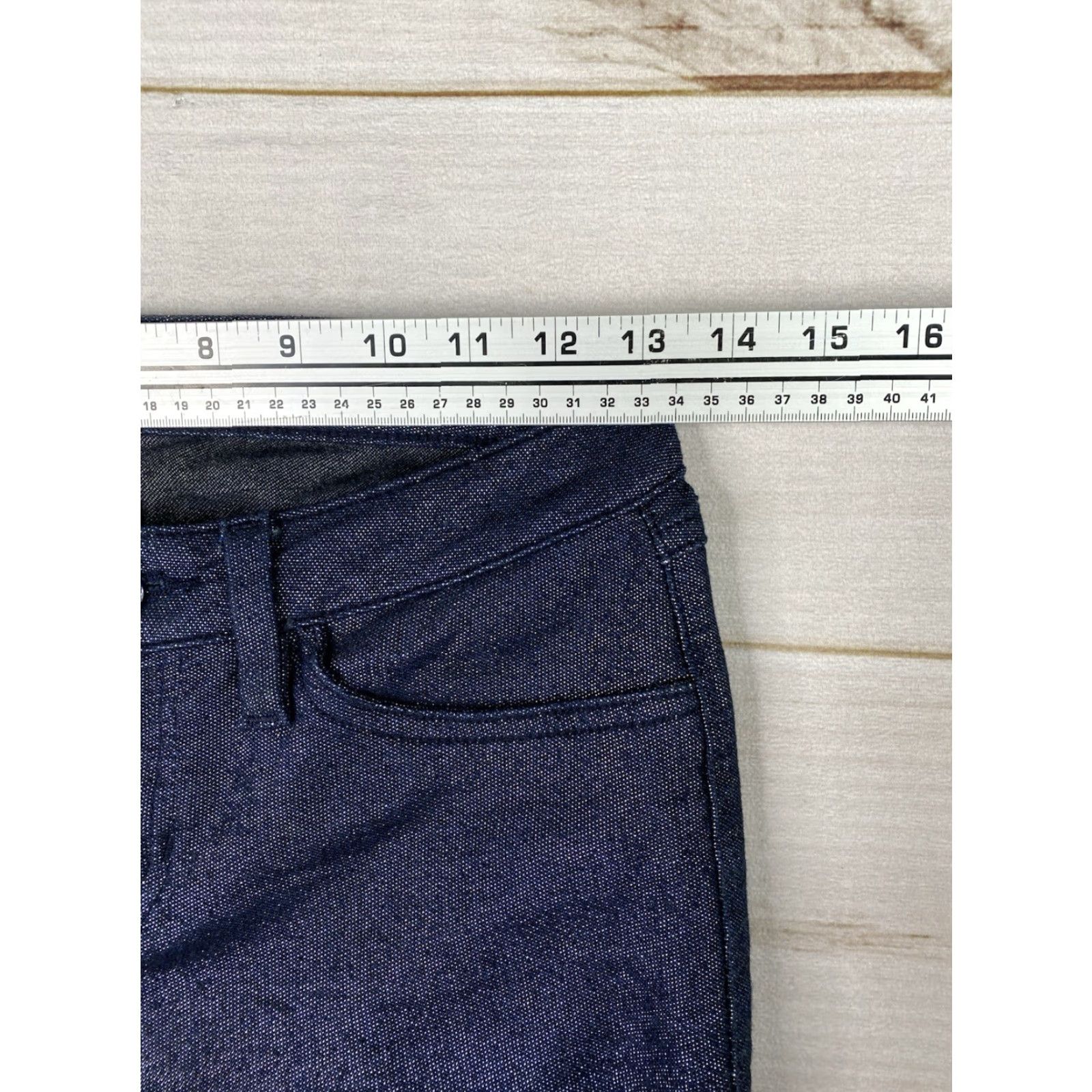 Guess VINTAGE GUESS Jeans Brittney Legging Womens 28 Blue Sparkly Stretch Skinny Glitter Denim Tie? Size 28" / US 6 / IT 42 - 4 Thumbnail
