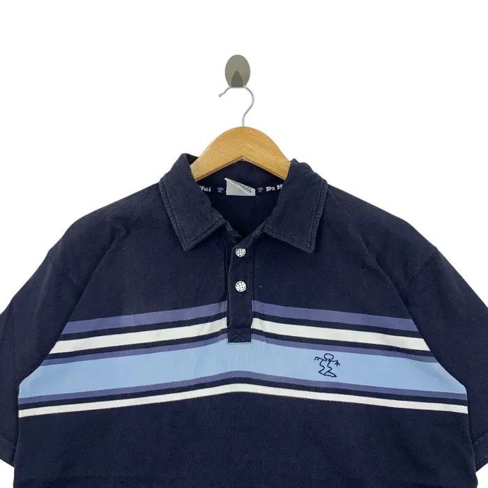 Vintage Vintage DA HUI NORTH SHORE Oahu Hawaii Surf Polo Size US L / EU 52-54 / 3 - 3 Thumbnail