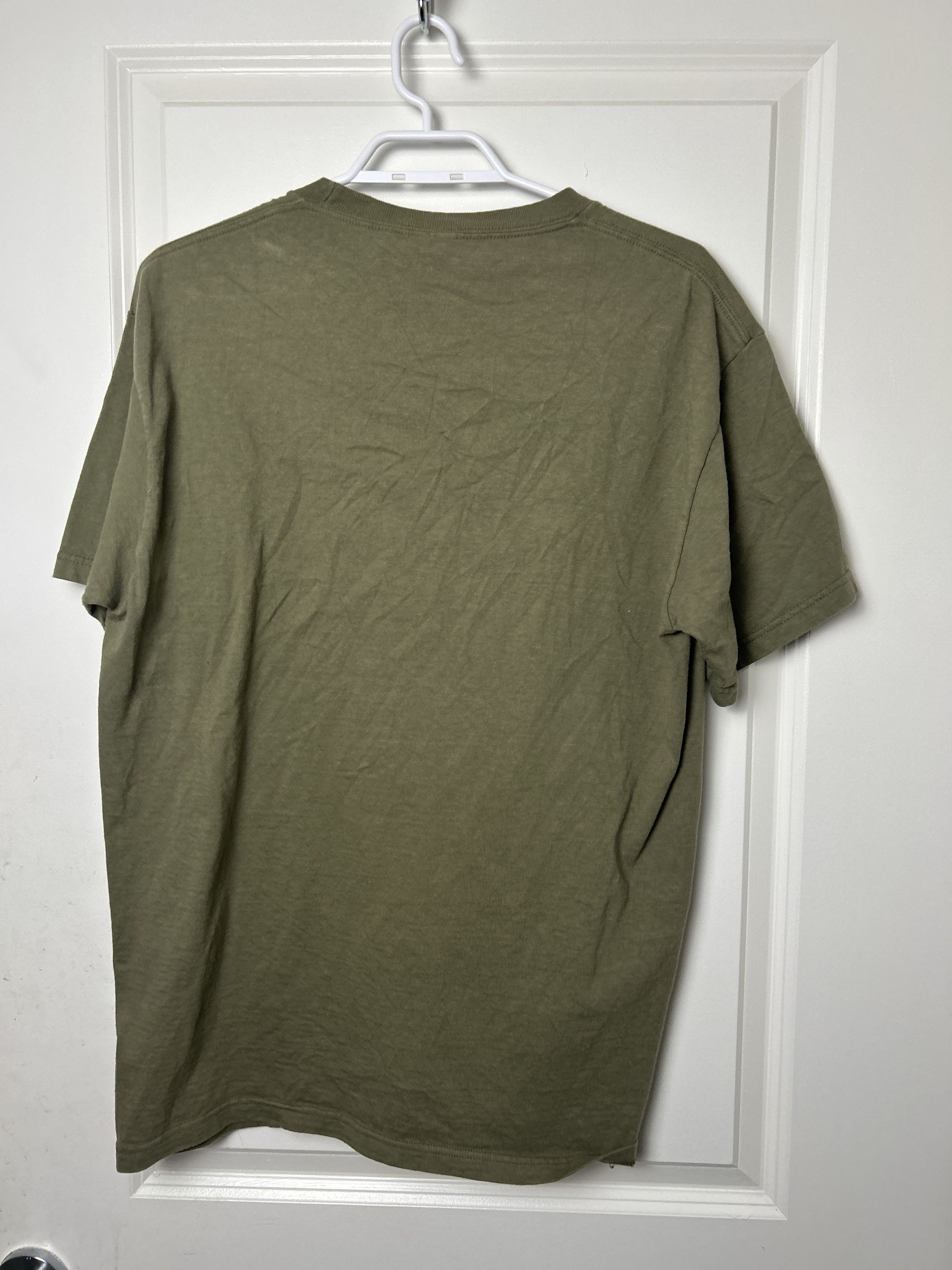 Supreme Supreme Cross Box Logo Tee 'Light Olive' Size US M / EU 48-50 / 2 - 3 Thumbnail