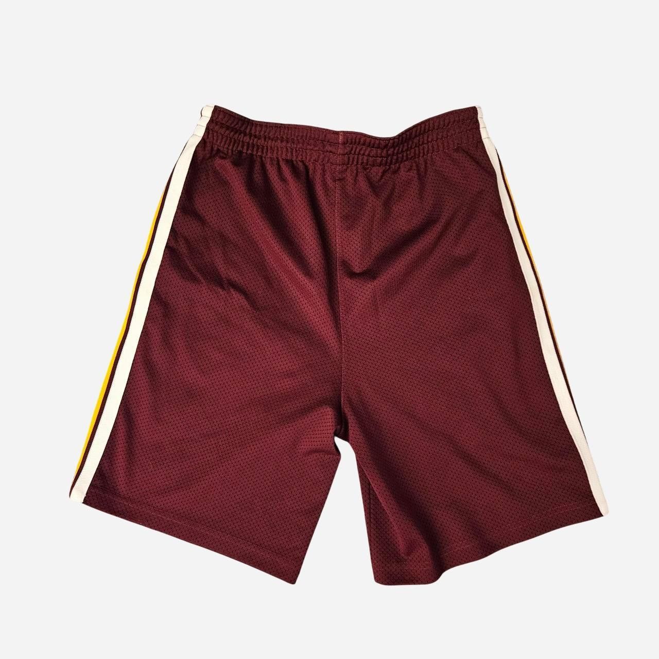 Alexander Wang Burgundy Mesh Basketball Shorts Size US 32 / EU 48 - 2 Thumbnail