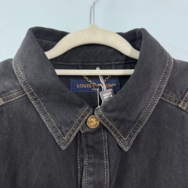 Louis Vuitton Louis Vuitton Black denim jacket Size US M / EU 48-50 / 2 - 7 Thumbnail