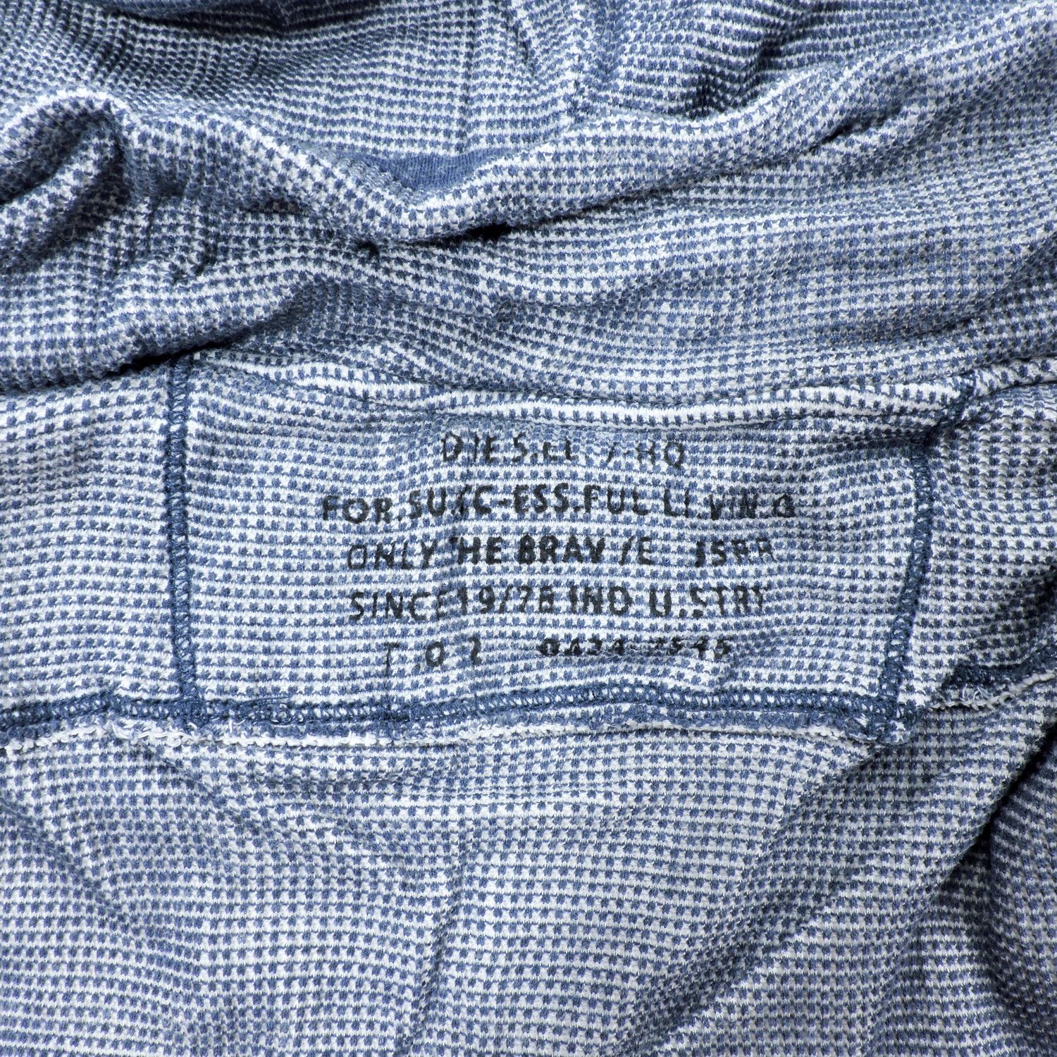 Diesel DIESEL .CO REVERSE SEWING KNITTED ZIP-HOODIE Size US S / EU 44-46 / 1 - 10 Thumbnail