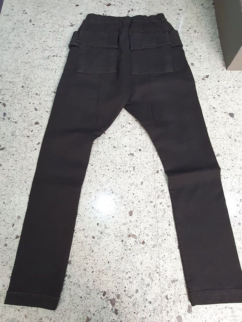 Rick Owens Rick Owens Waxed Creatch Cargo Drawstring Pants Size US 32 / EU 48 - 3 Thumbnail