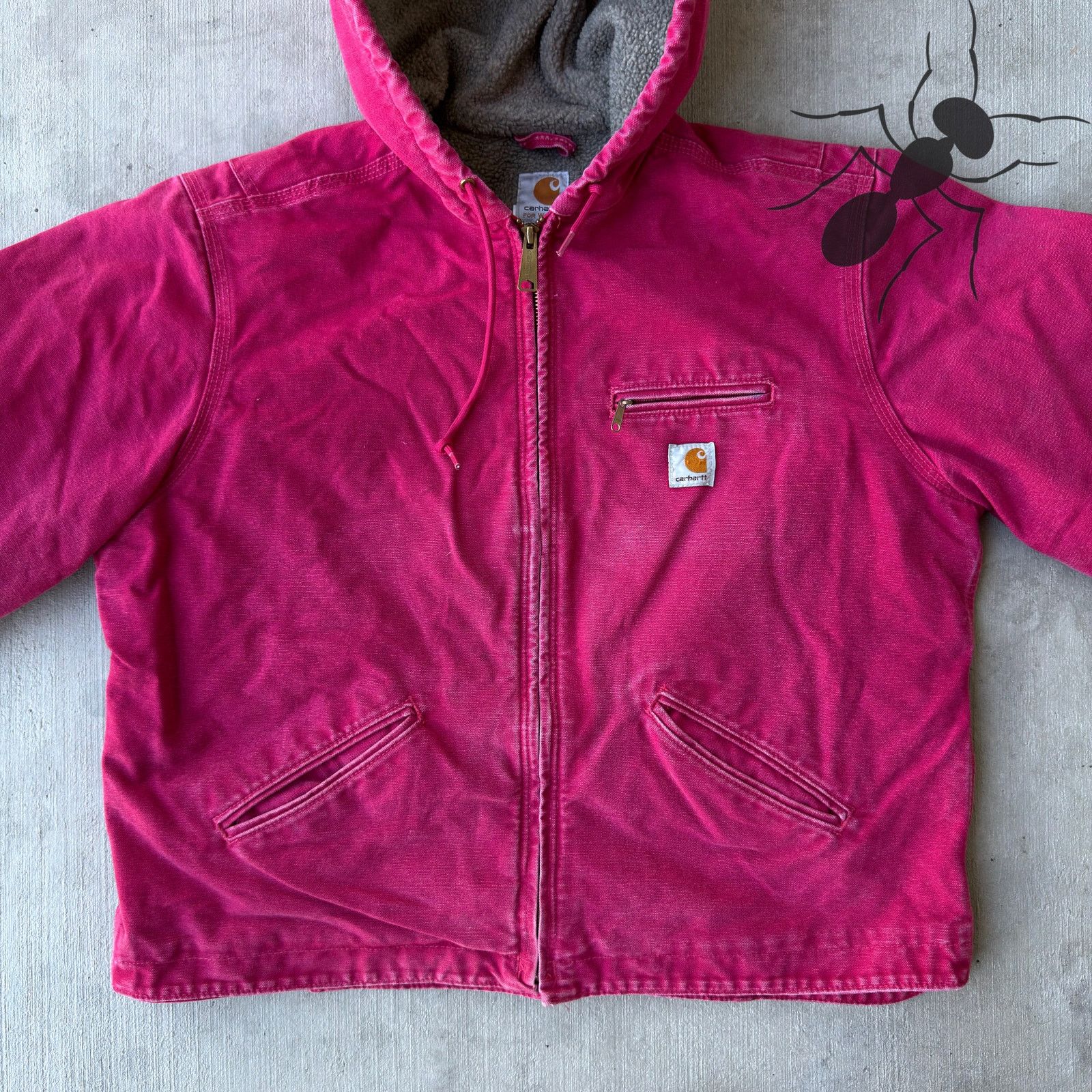 Carhartt WOMENS WJ141 SCA pink Sierra work wear jacket