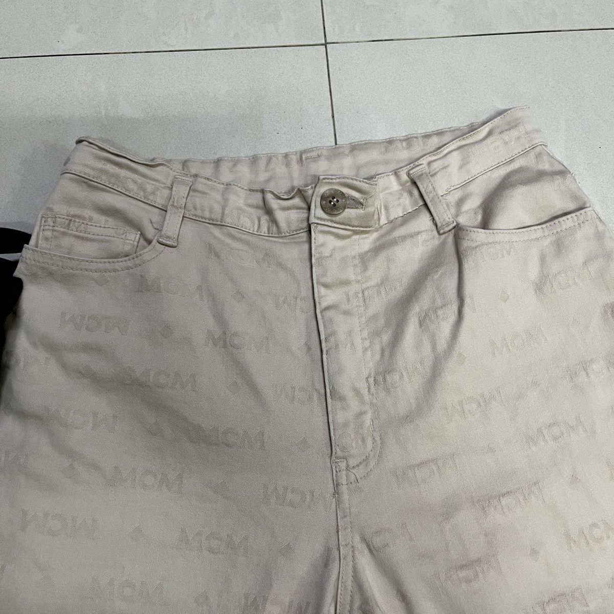 MCM × Vintage Vintage MCM Monogram Pants Size 30" / US 8 / IT 44 - 5 Thumbnail