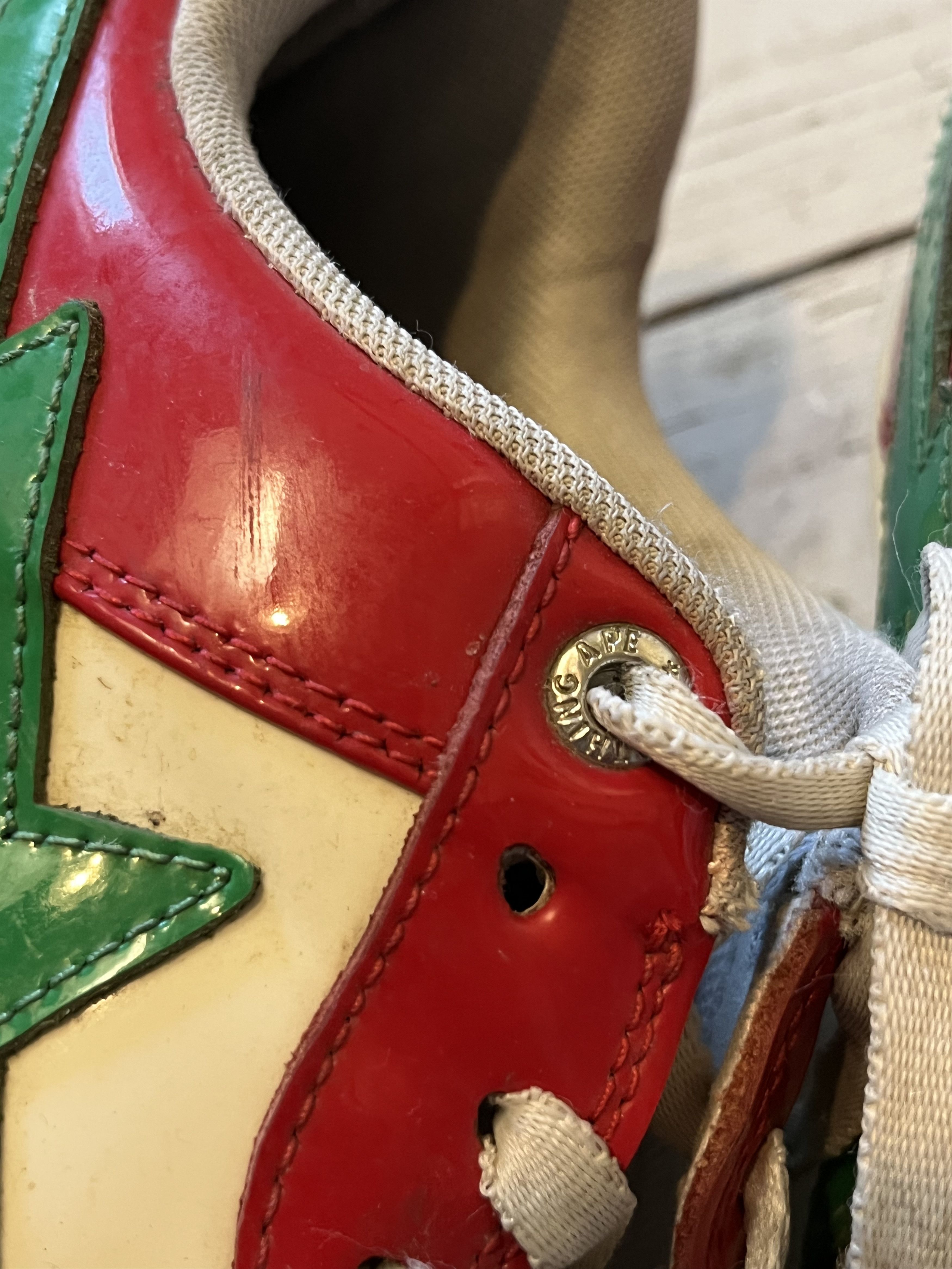 Bape Bape Sta Bapesta Italia Mexico Red Green White Size US 11 / EU 44 - 8 Thumbnail