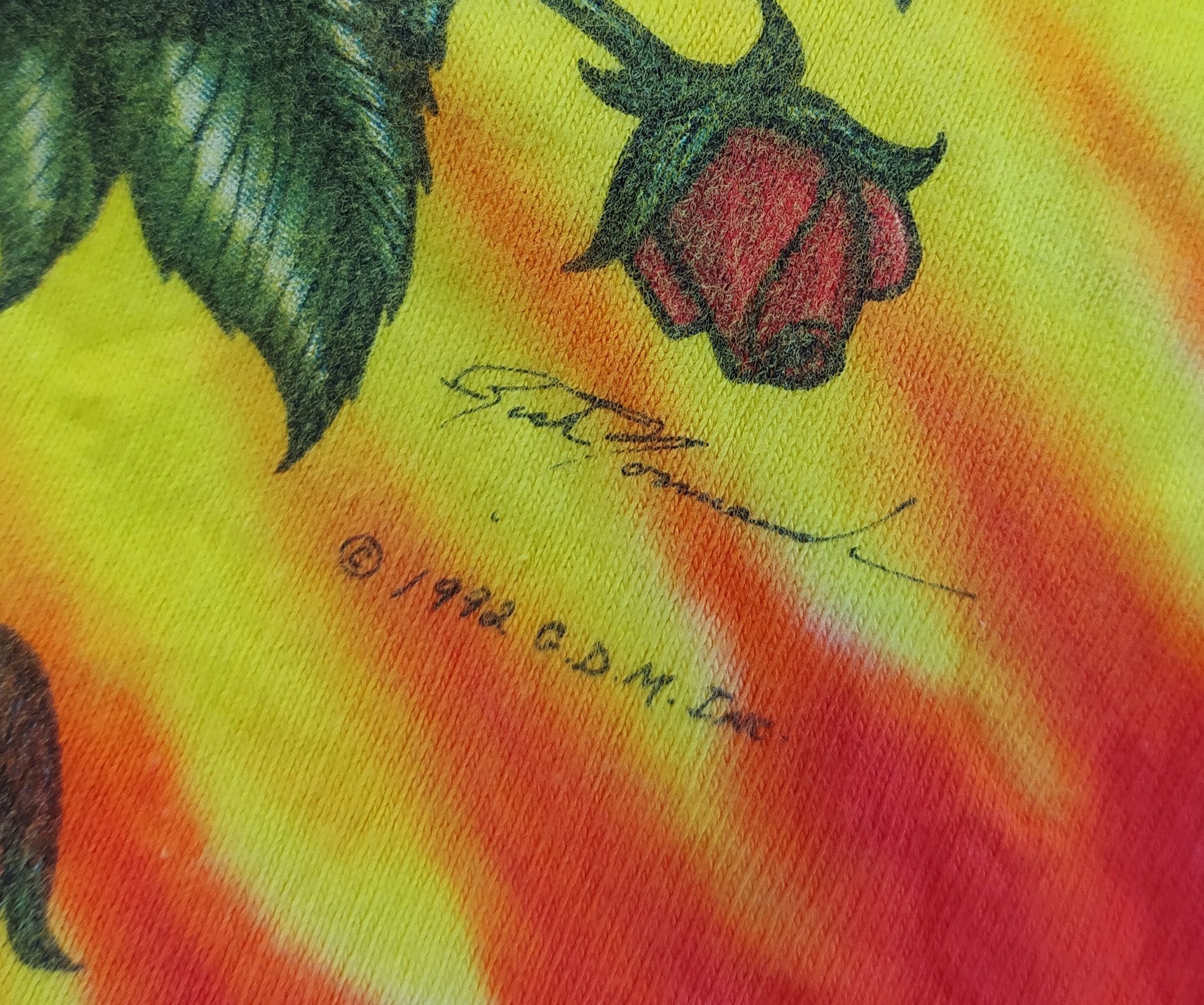 Grateful Dead × Liquid Blue × Vintage Vintage Grateful Dead Liquid Blue Tie Dye Longsleeve 90s Size US XL / EU 56 / 4 - 6 Thumbnail
