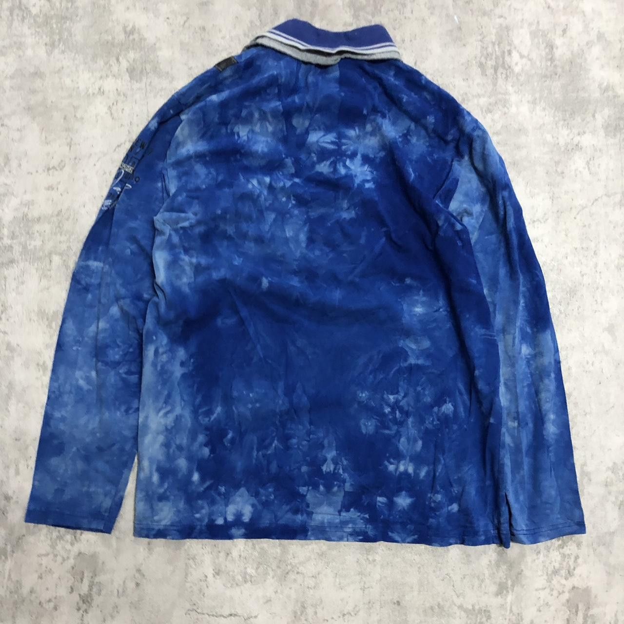 Other Camp Redway blue and white long sleeve polo shirt Size US XL / EU 56 / 4 - 4 Thumbnail