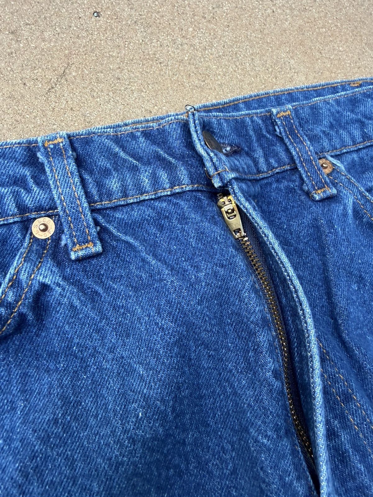 Levi's Vintage 90’s Levi’s 517 Orange Tab Bootcut Flare Jeans 34x32 Size US 34 / EU 50 - 5 Thumbnail