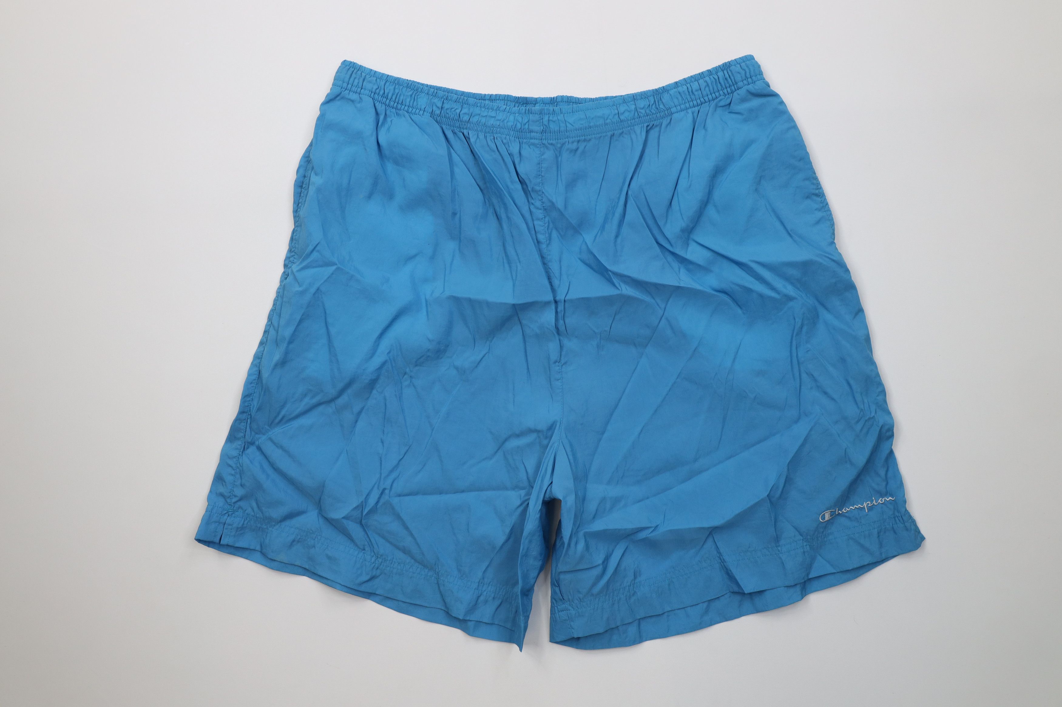 Champion Vintage 90s Champion Windbreaker Trekking Shorts Baggies Size 36" / US 14 / IT 50 - 1 Thumbnail