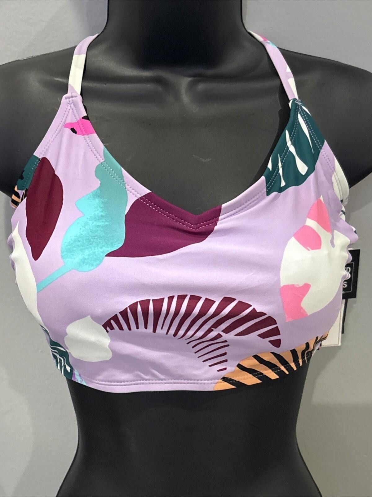 Other Salt & Cove bikini top size D/DD multicolor nwt macys bundle Size ONE SIZE - 2 Thumbnail