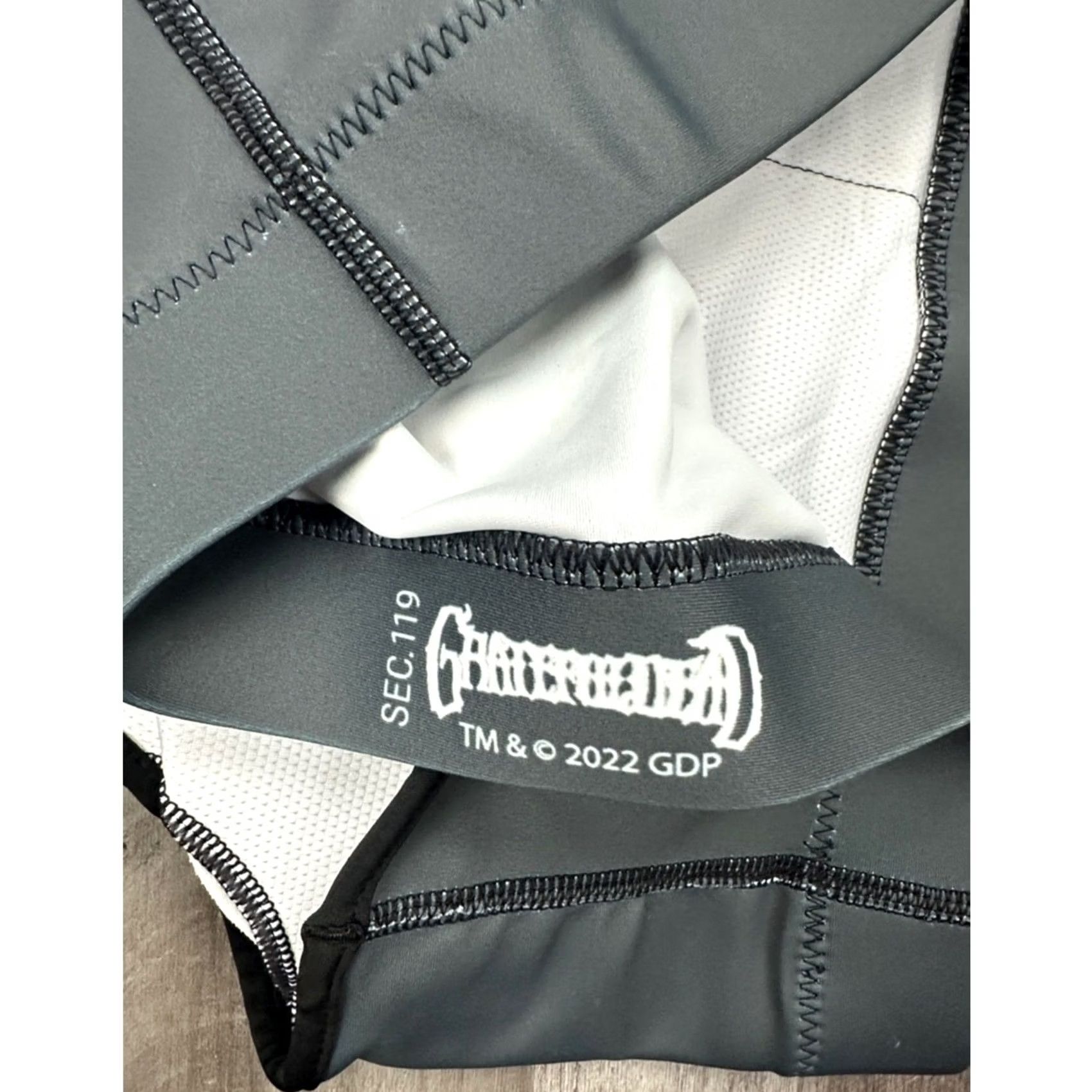 X-LARGE Section 119 Grateful Dead Charcoal Dancing Bears Sports Bra L Womens NWOT Size ONE SIZE - 3 Thumbnail