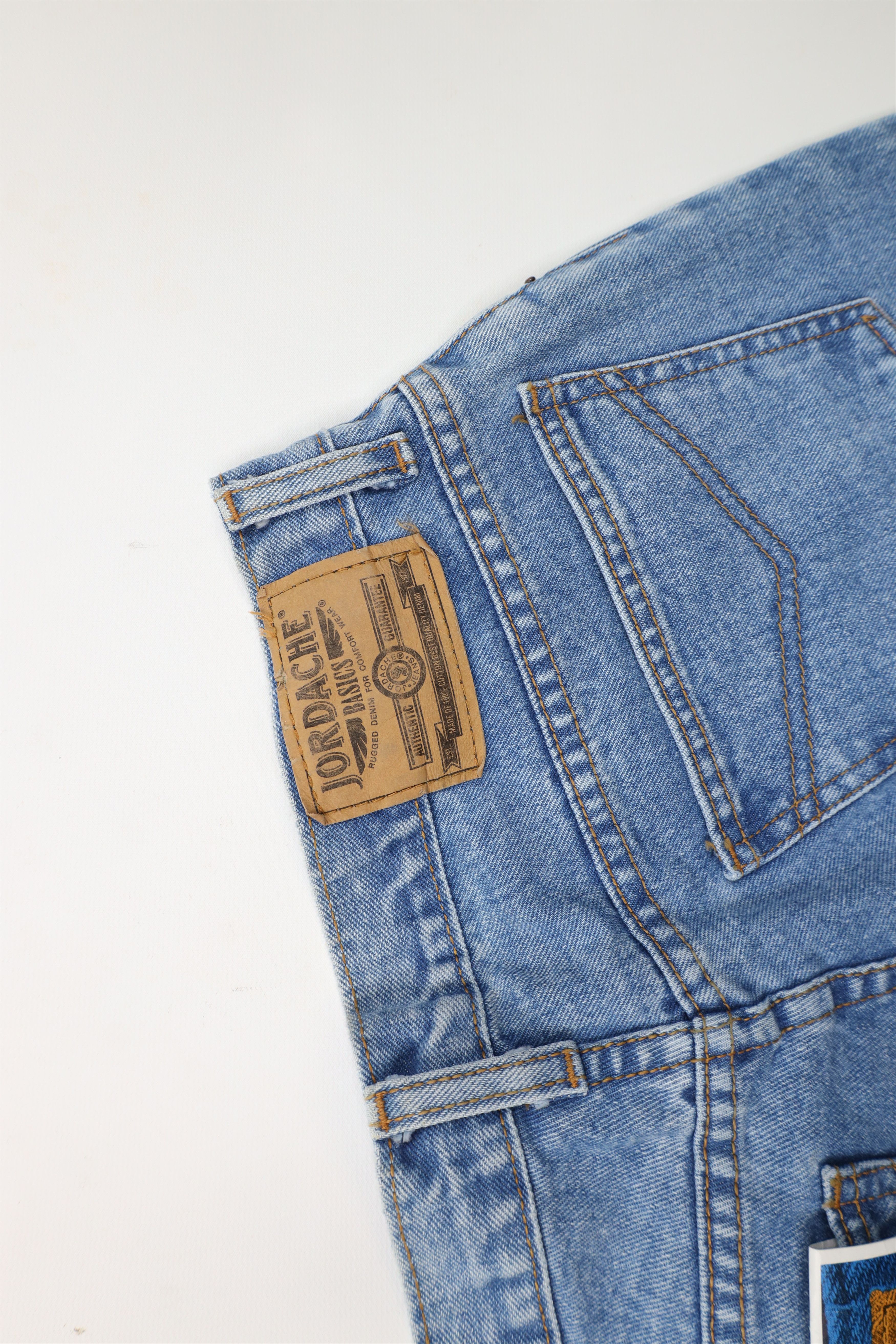 Vintage Deadstock Vintage 90s Streetwear Straight Leg Denim Jeans Size US 30 / EU 46 - 12 Thumbnail