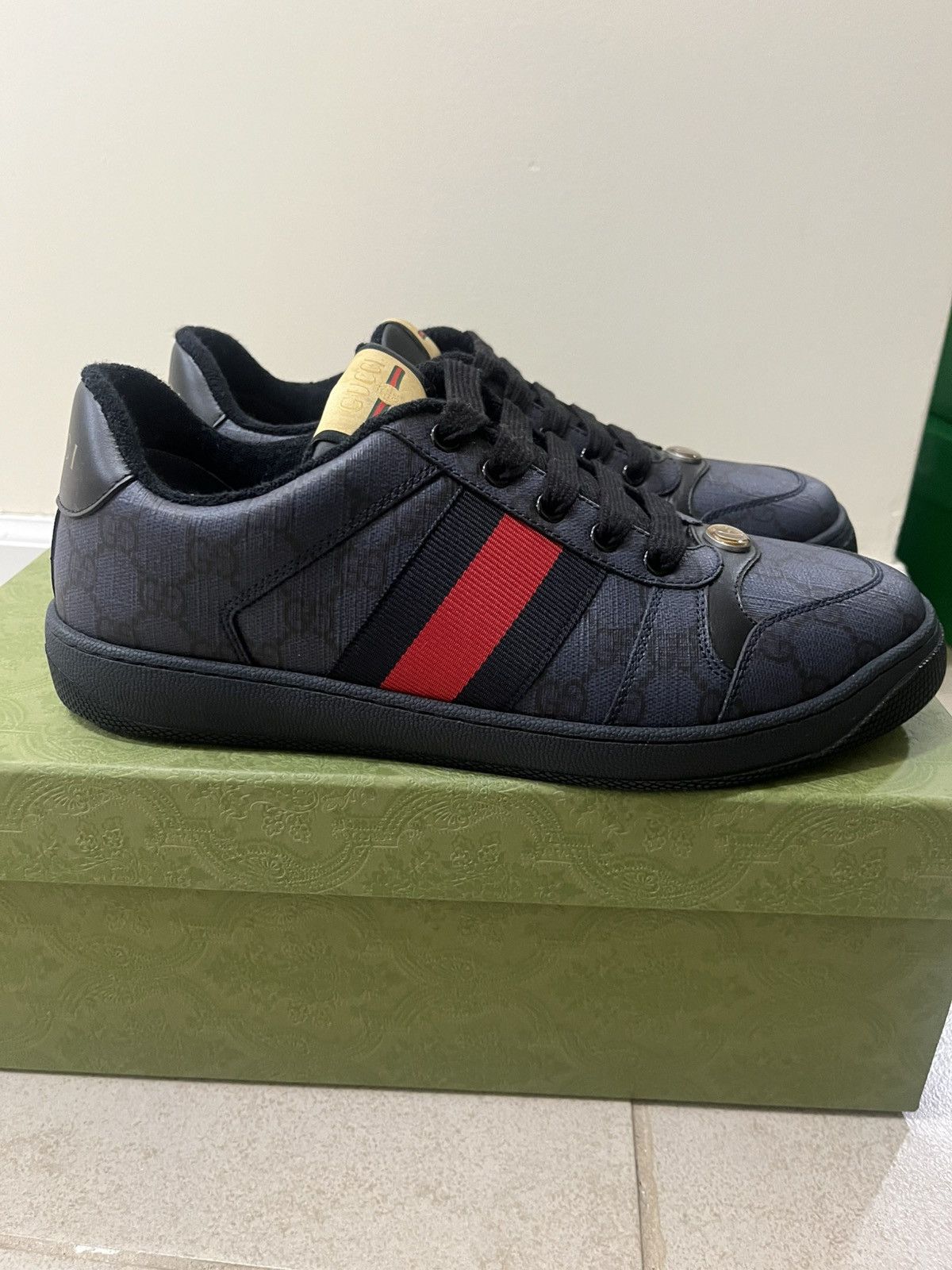Gucci Gucci GG Canvas Sneaker Sz 8.5uk(9.5us) Size US 9.5 / EU 42-43 - 1 Thumbnail