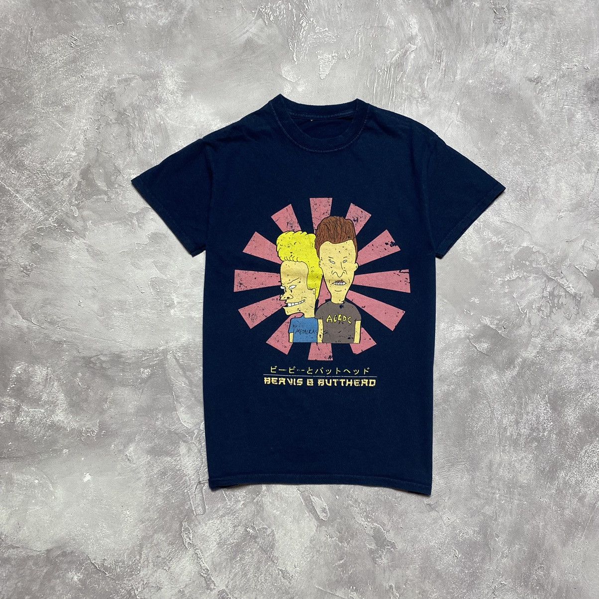 Band Tees × Mtv × Vintage Vintage Beavis and Buttherd x metallica and ...
