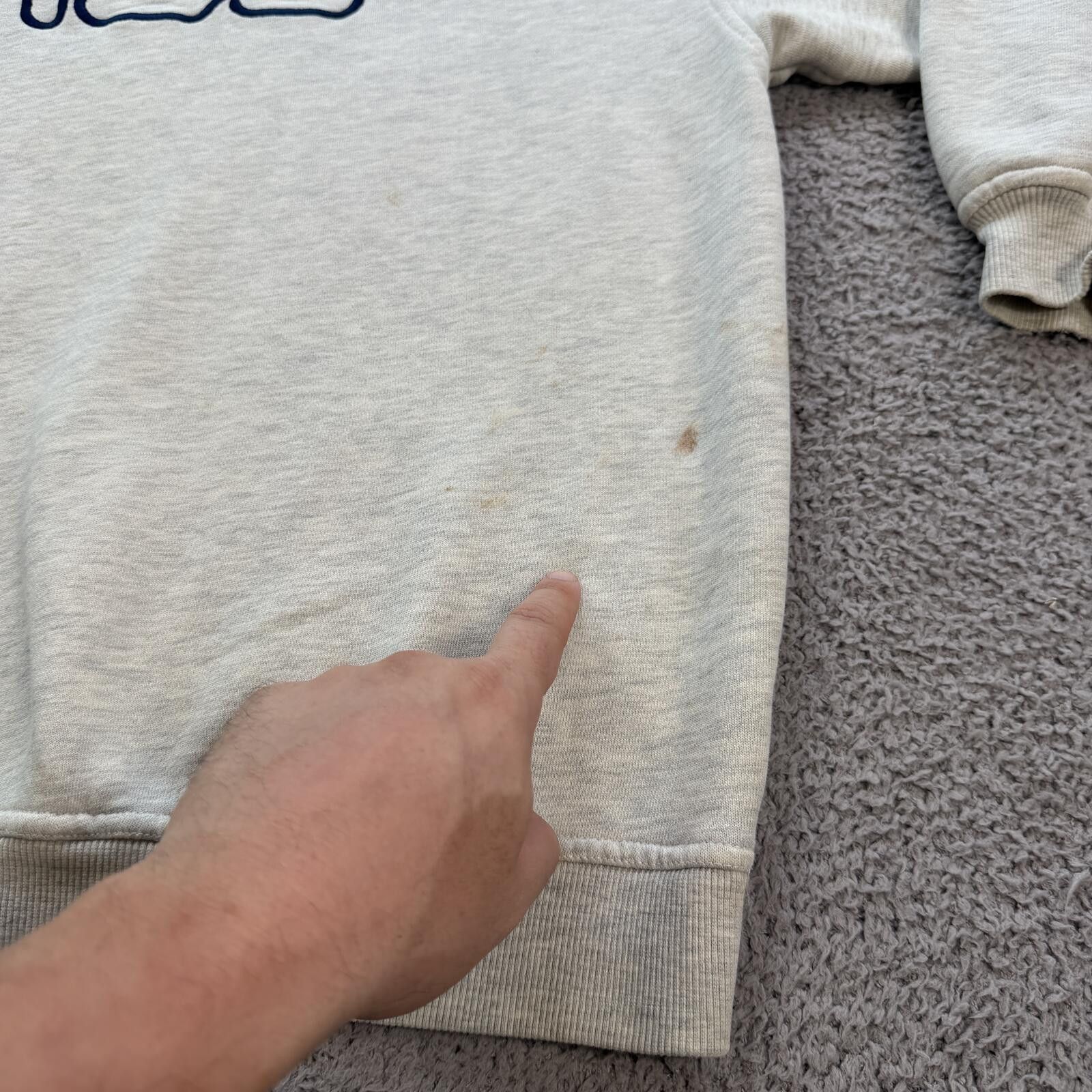 Fila Vintage Fila Embroidered Crewneck Sweatshirt Heather Y2K Size US M / EU 48-50 / 2 - 6 Thumbnail