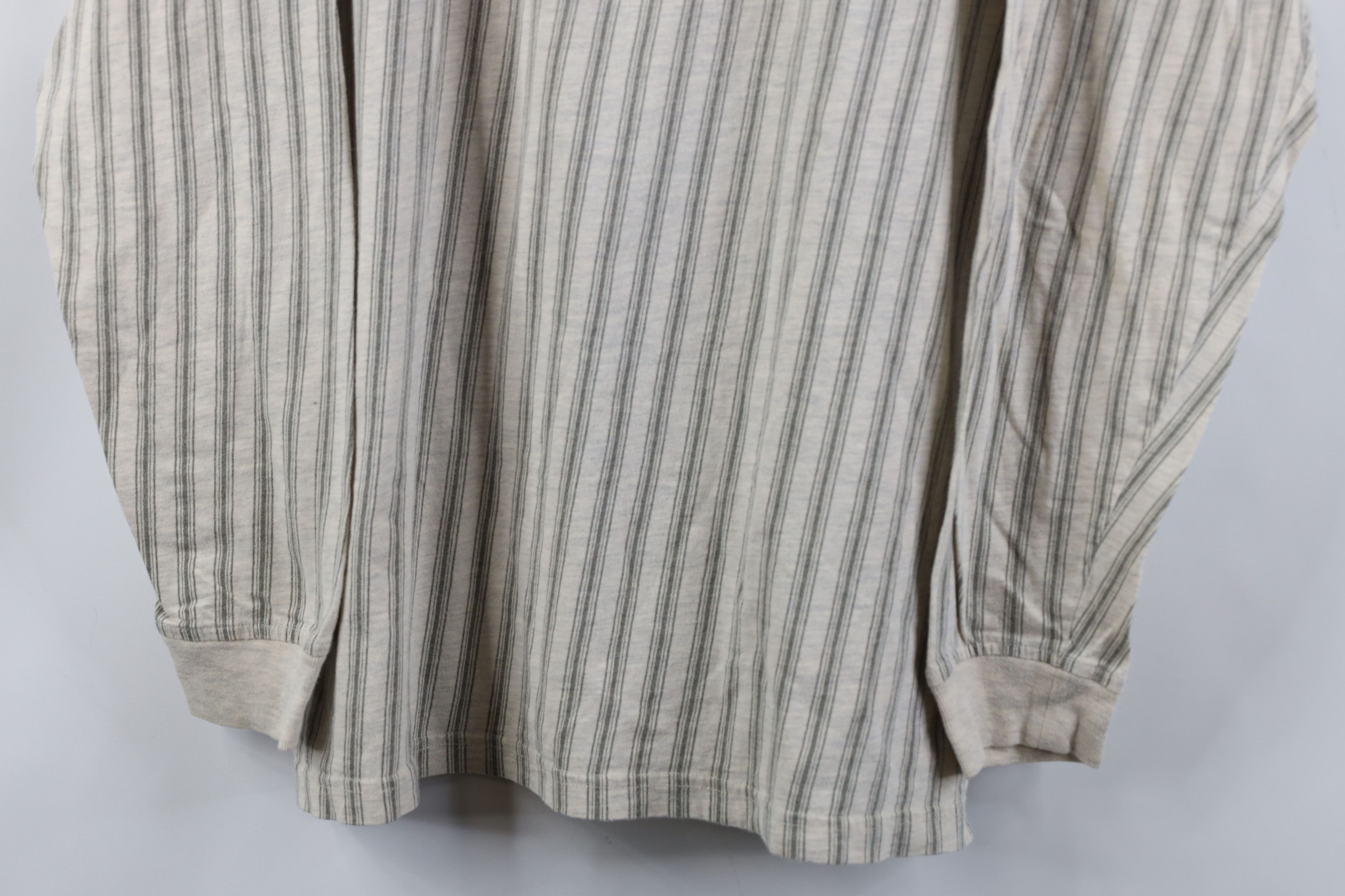 Vintage Vintage 90s Streetwear Long Sleeve Henley T-Shirt Cotton Size US XXL / EU 58 / 5 - 3 Thumbnail