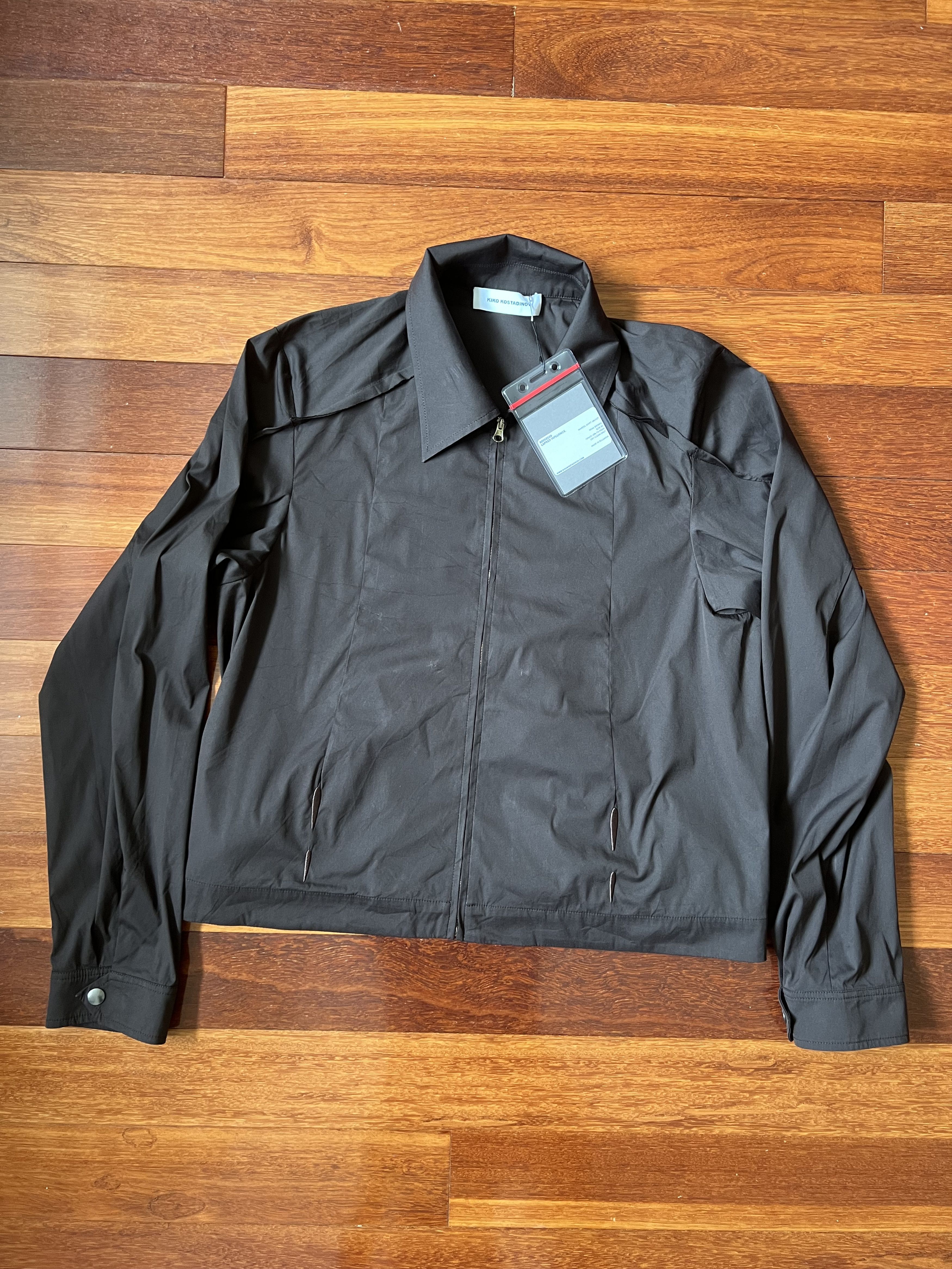 Image of 20Aw Kiko Kostadinov Marcel Shirt Jacket Mink Brown New, Men's (Size Large)