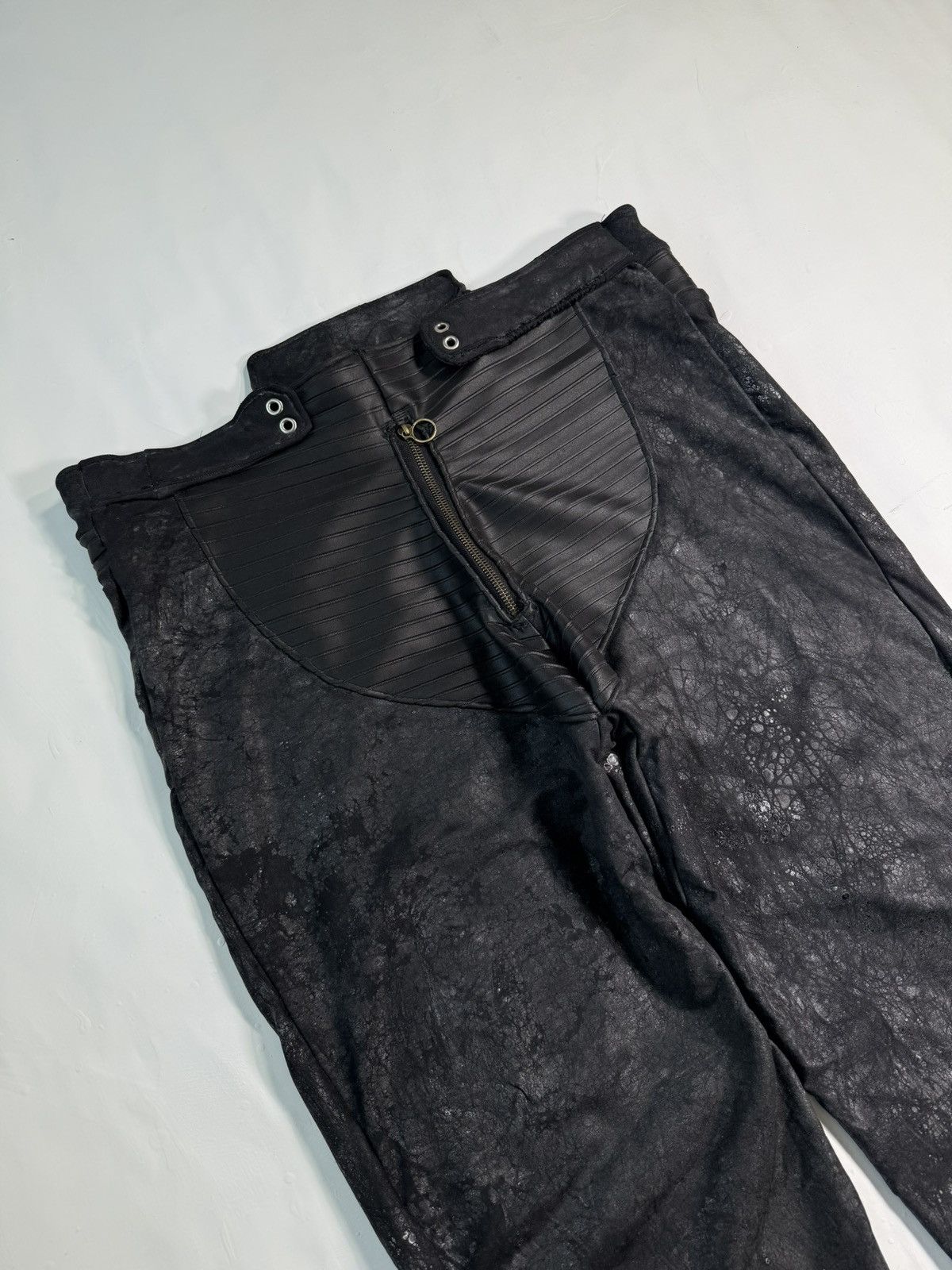 Vintage Vintage Ducati Nylon Wax Biker Pants Size US 34 / EU 50 - 3 Thumbnail