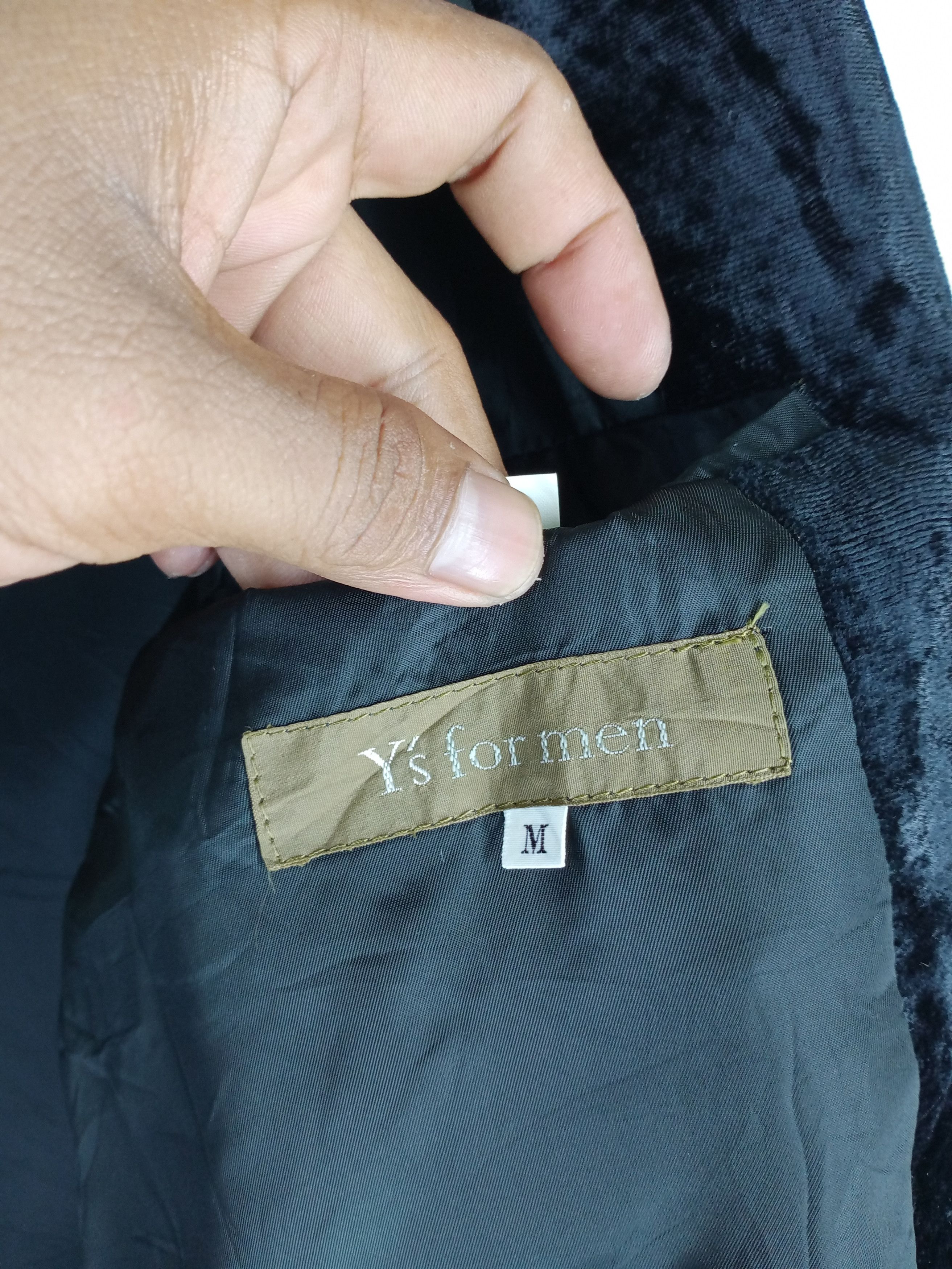 Y's for Men VINTAGE Y'S FOR MEN BY YOHJI YAMAMOTO VELVET BLAZER Size US M / EU 48-50 / 2 - 11 Thumbnail