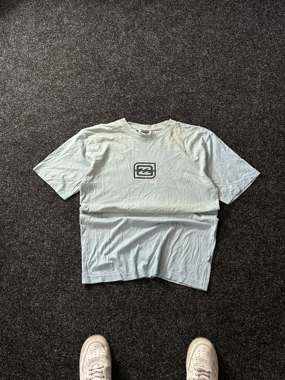 Billabong × Vintage 🚨Vintage 90s Big Logo BILLABONG faded distressed RARE Y2K Size US M / EU 48-50 / 2 - 1 Thumbnail