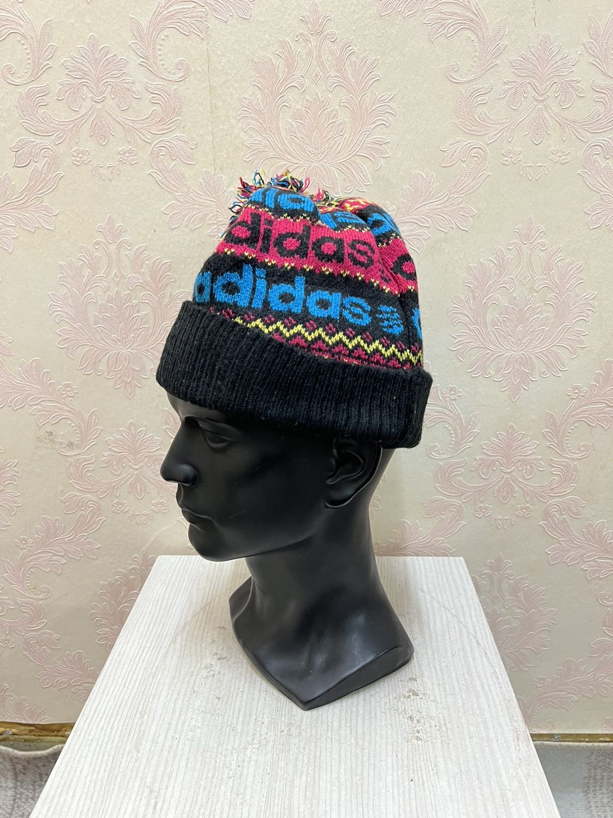 Adidas Adidas Spell out Beanie Hats Size ONE SIZE - 3 Thumbnail