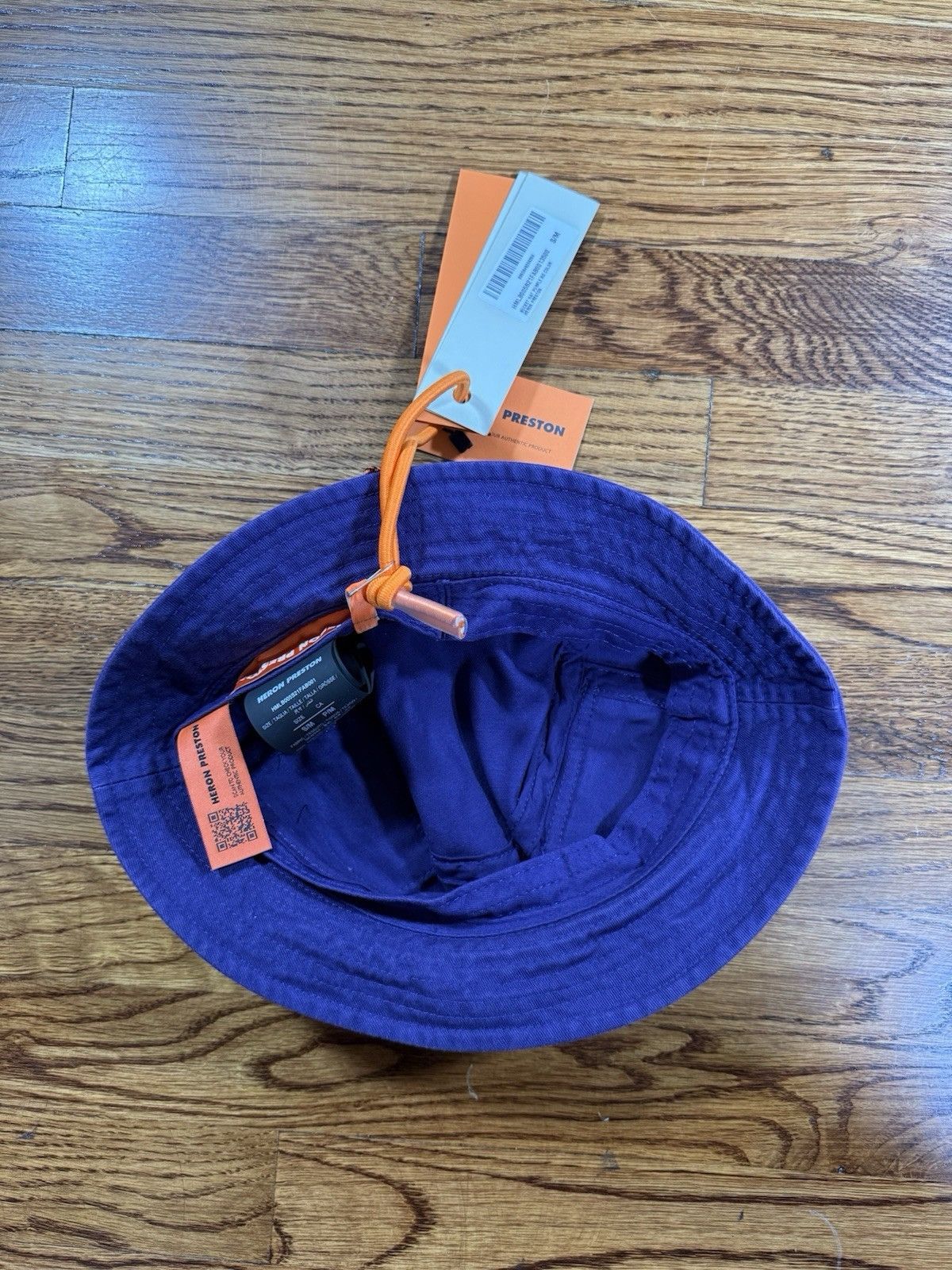 Heron Preston Heron Preston Purple Twill Bucket Hat Adult Unisex S/M NWT Size ONE SIZE - 9 Thumbnail