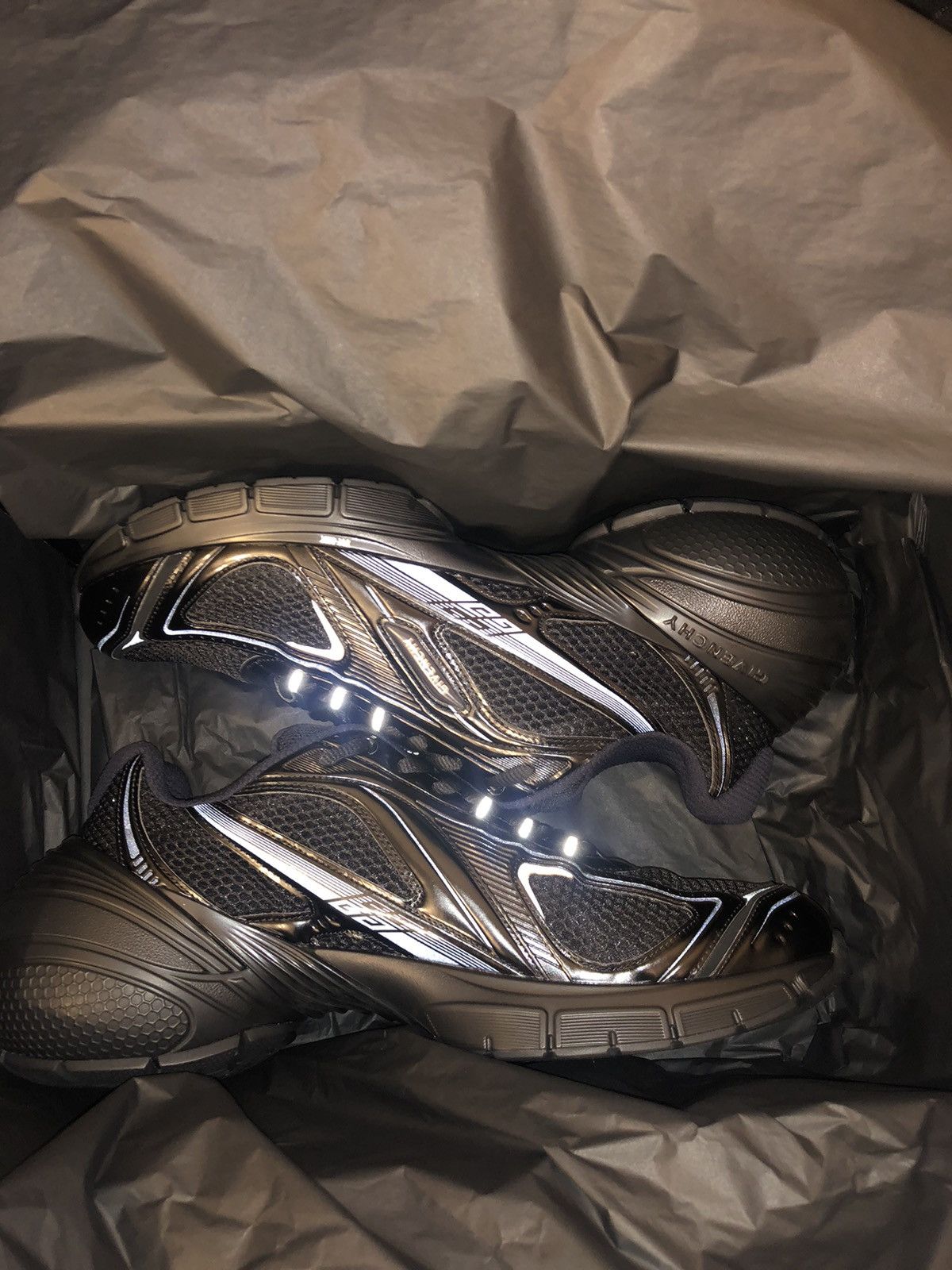 Givenchy Black TK-MX Sneaker Size US 12 / EU 45 - 6 Thumbnail
