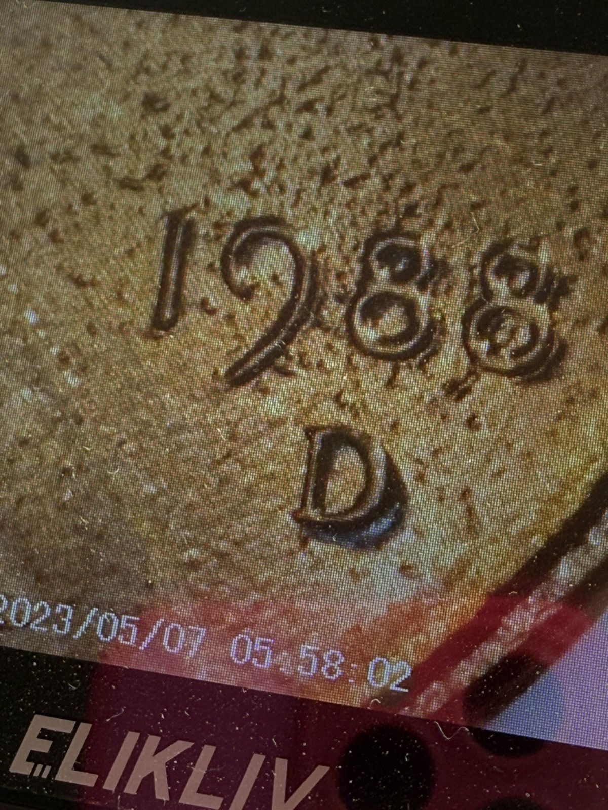 Other 1988 D Lincoln Cent Penny - Error Double Die Size ONE SIZE - 3 Thumbnail