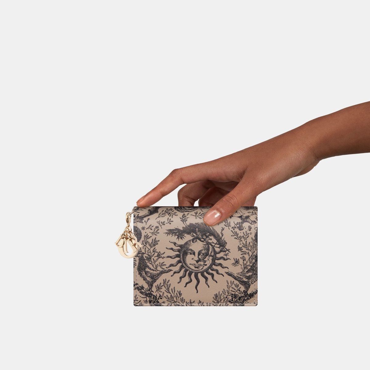 Dior o1bcso1str0226 Size:OS/ Gardenia Wallet in Beige Size ONE SIZE - 5 Thumbnail
